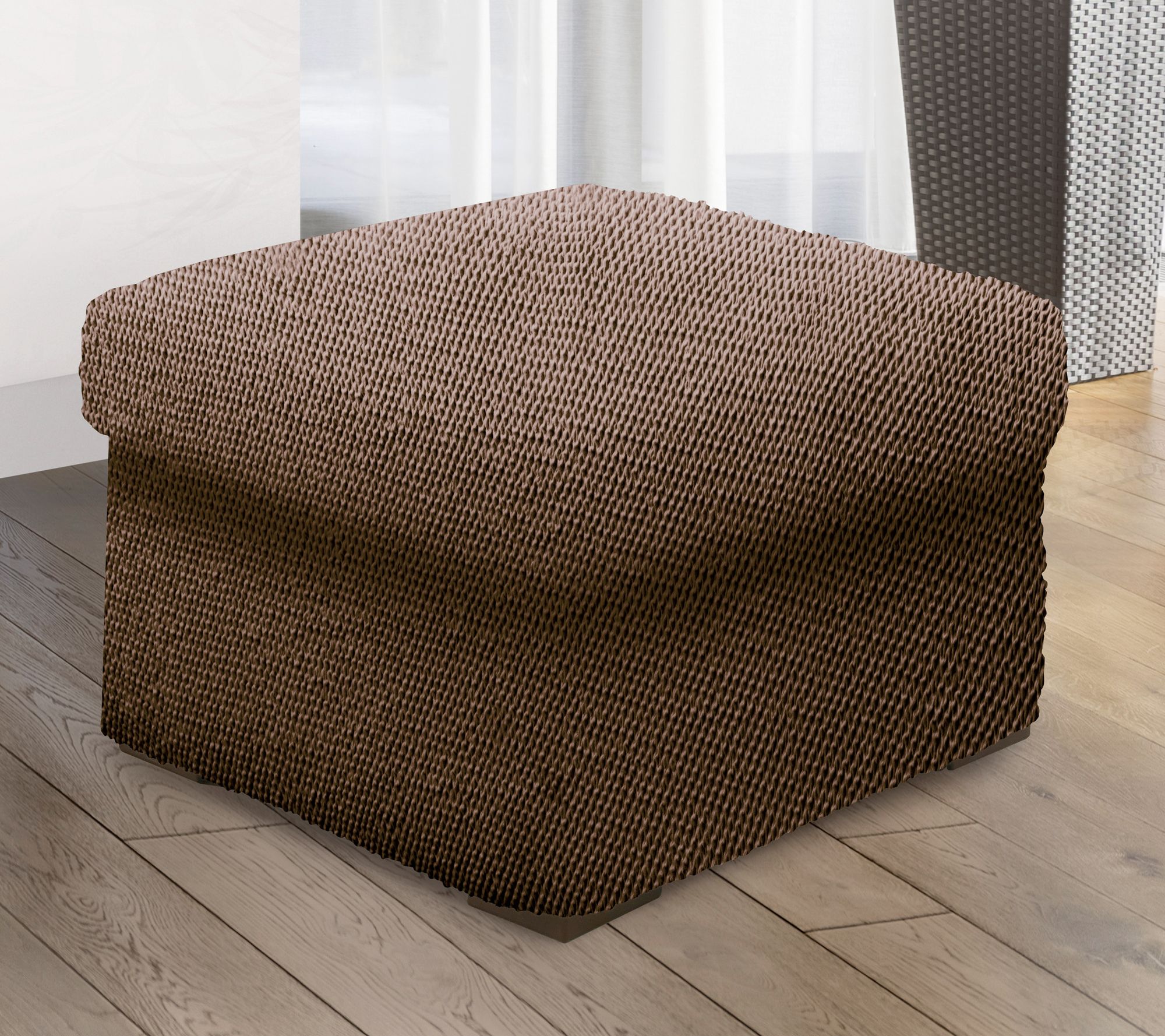 As Is Paulato by Gaico DAMA Ottoman StretchSlipcover