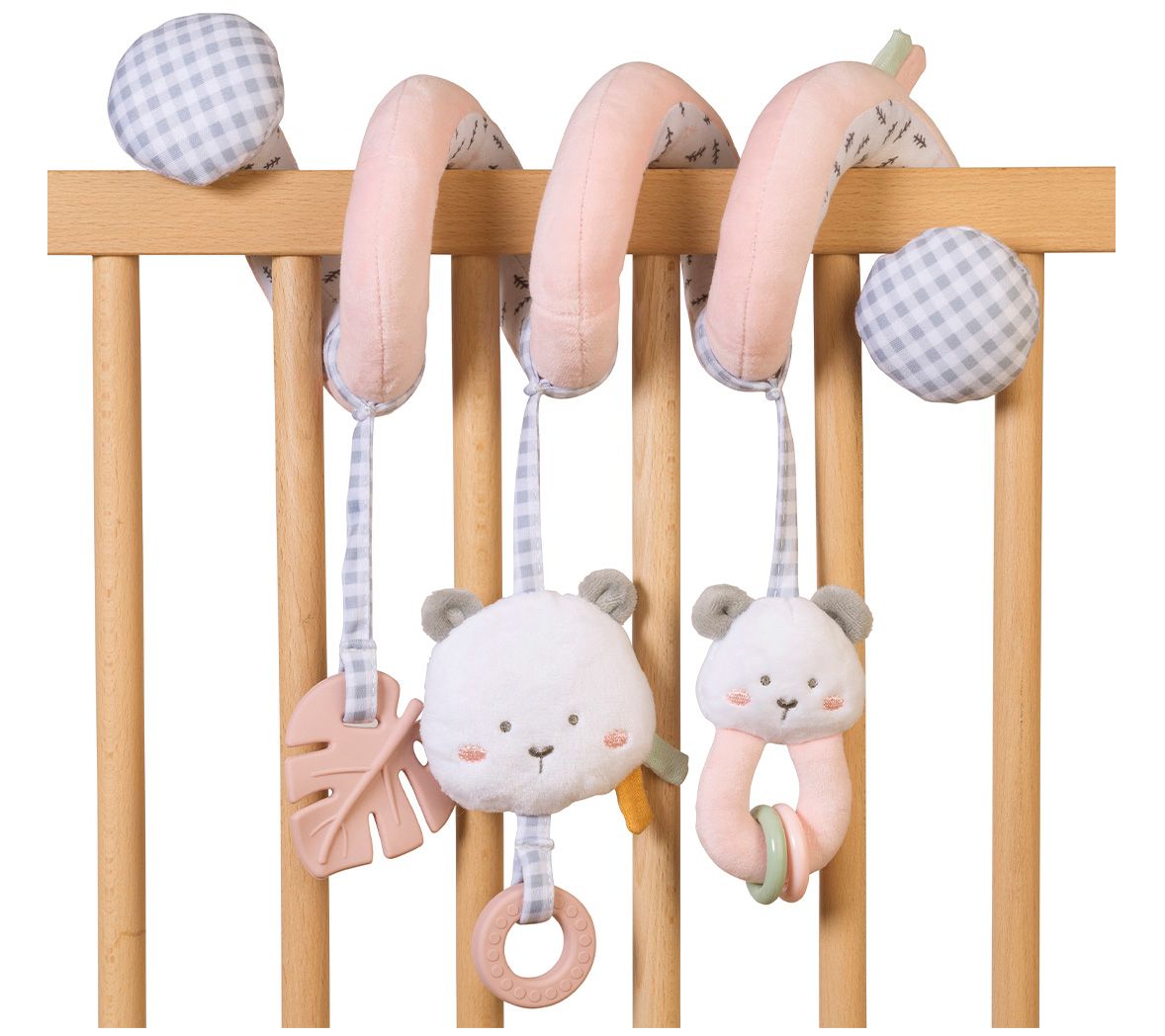 Saro Sweet and Fun Rattle Spirals Toy