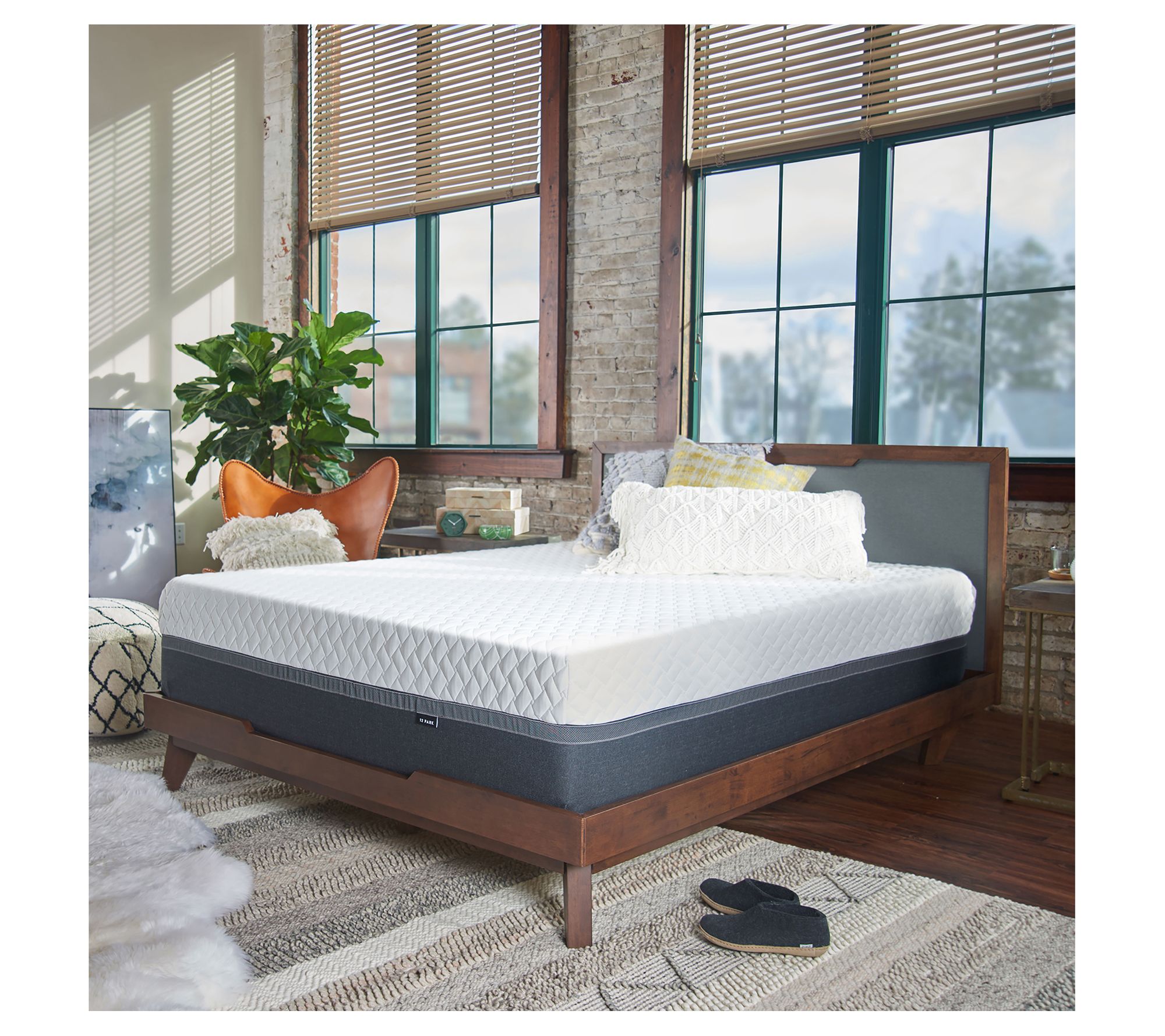 12 Park 14" Ultra Deluxe AirCool Memory Foam Mattress- Twin X