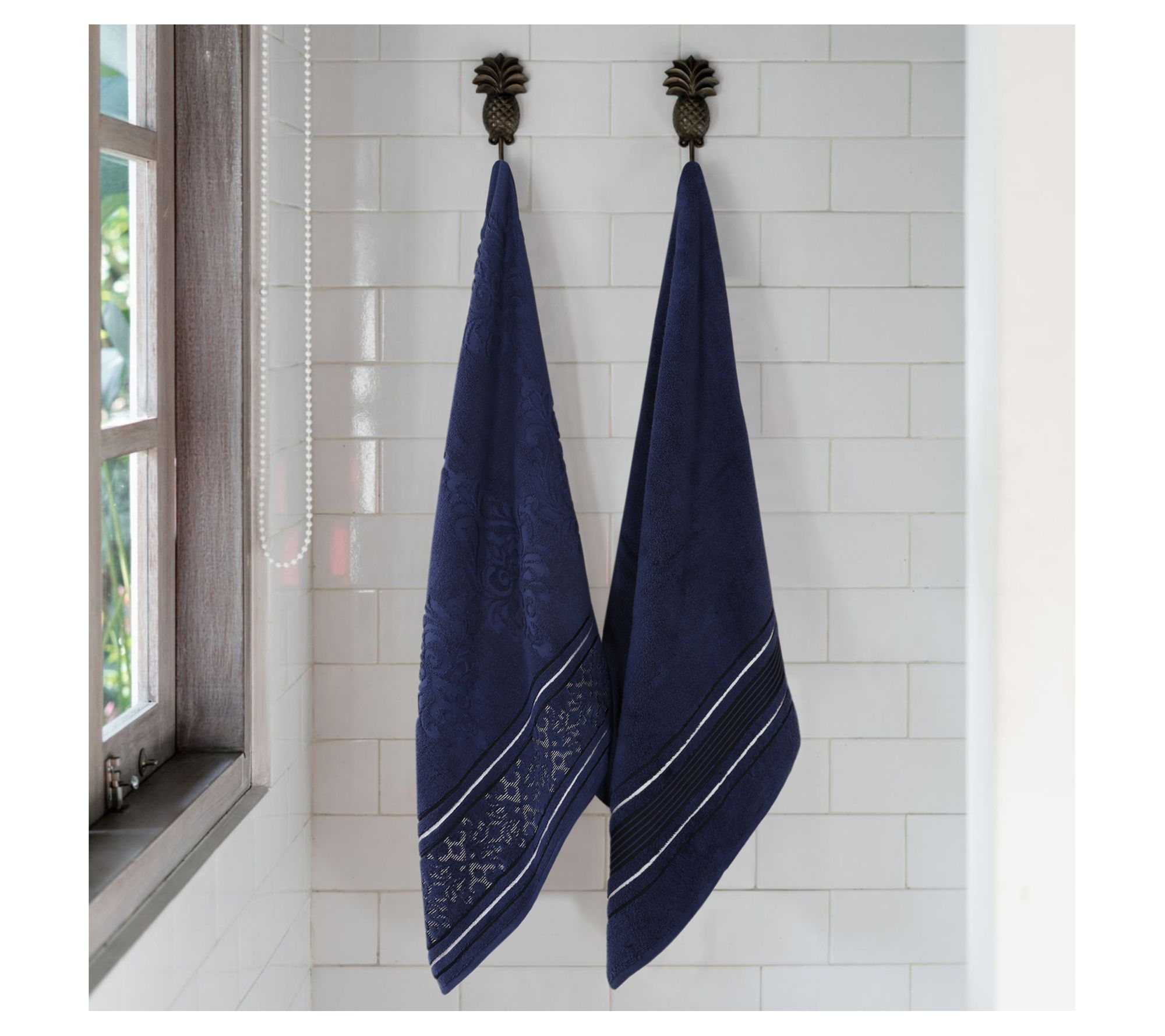 Superior 2pc Sadie Zero Twist Cotton Bath SheetTowel Set