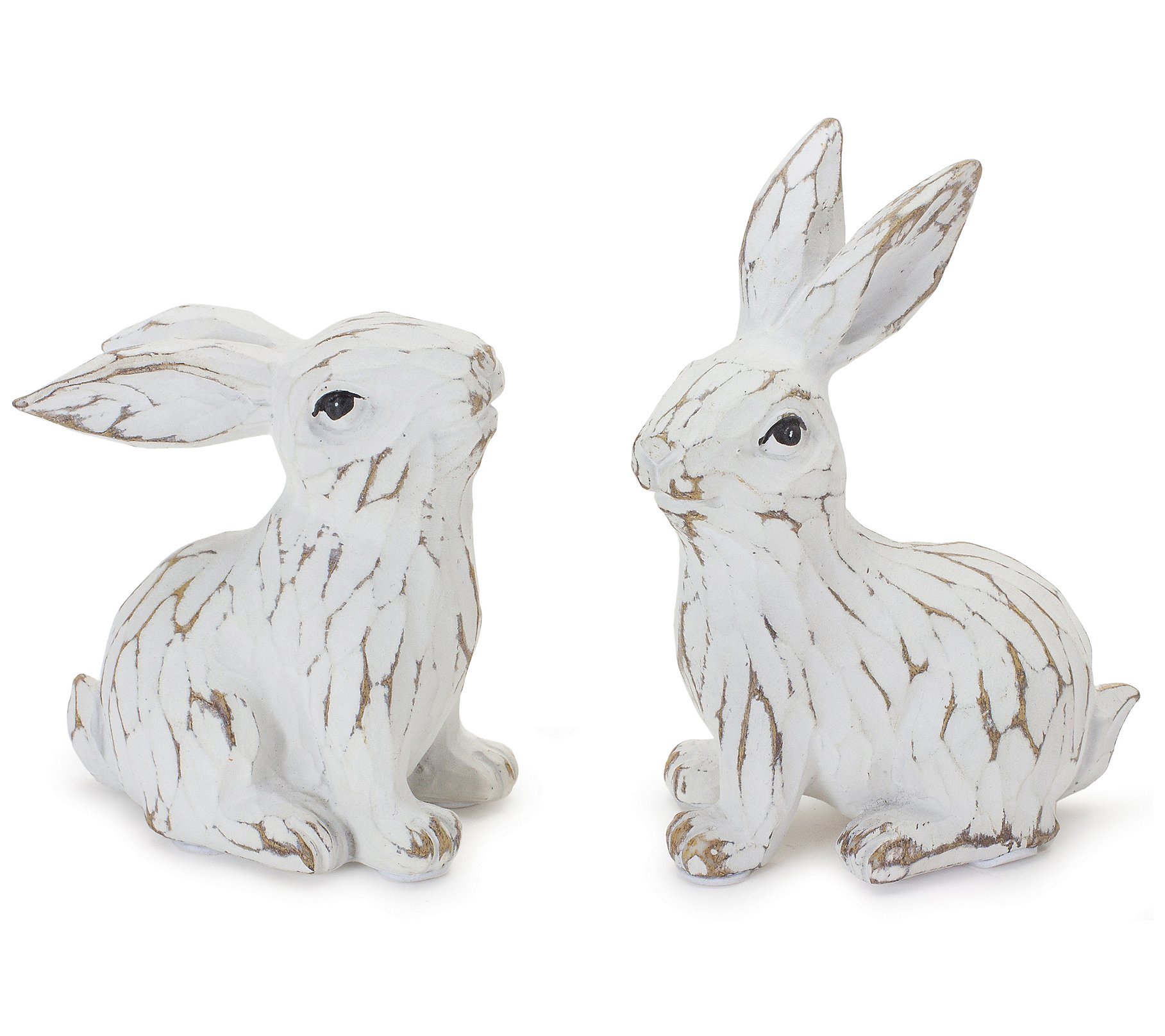 Melrose Carved Bunny Figurine (Set of 6)
