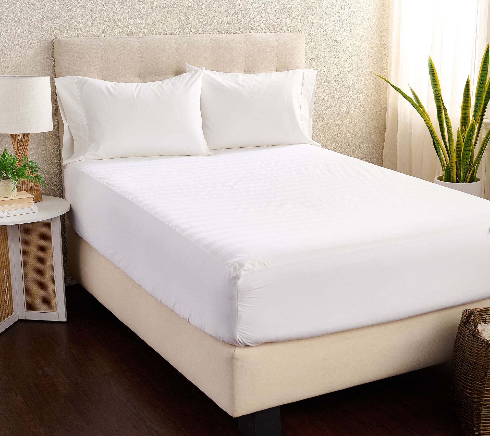 Queen Mattress Pads Toppers QVC