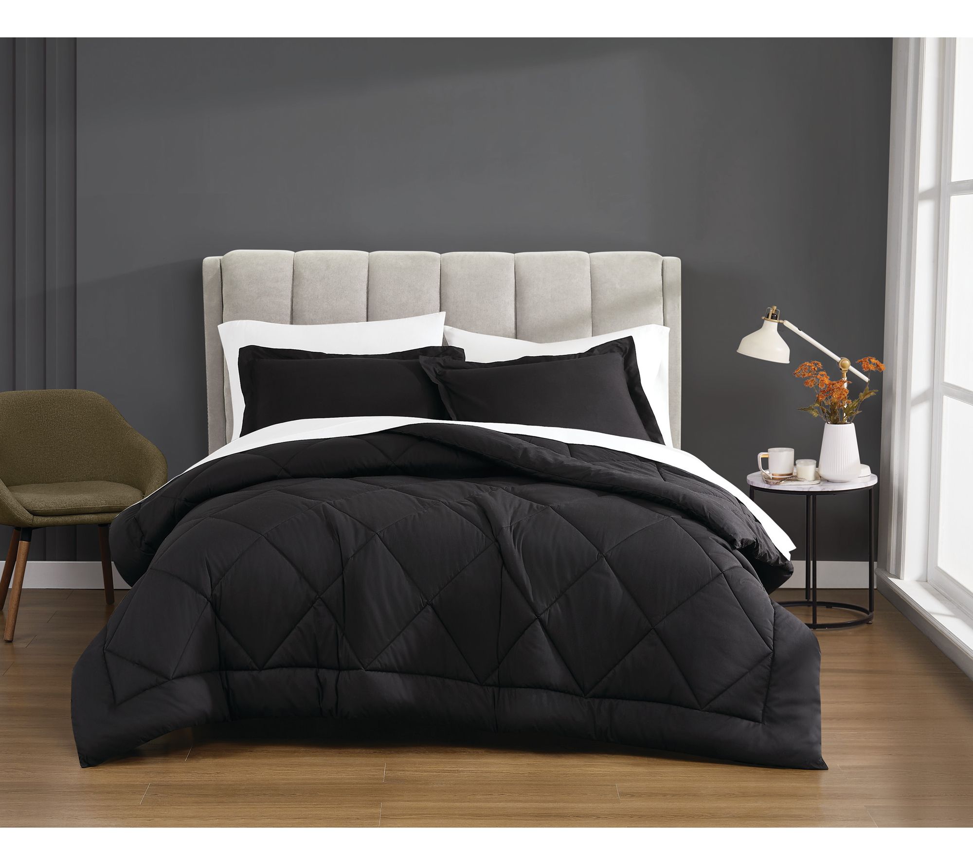 Cannon Solid Percale Twin/Twin XL 2-Piece Comforter Set