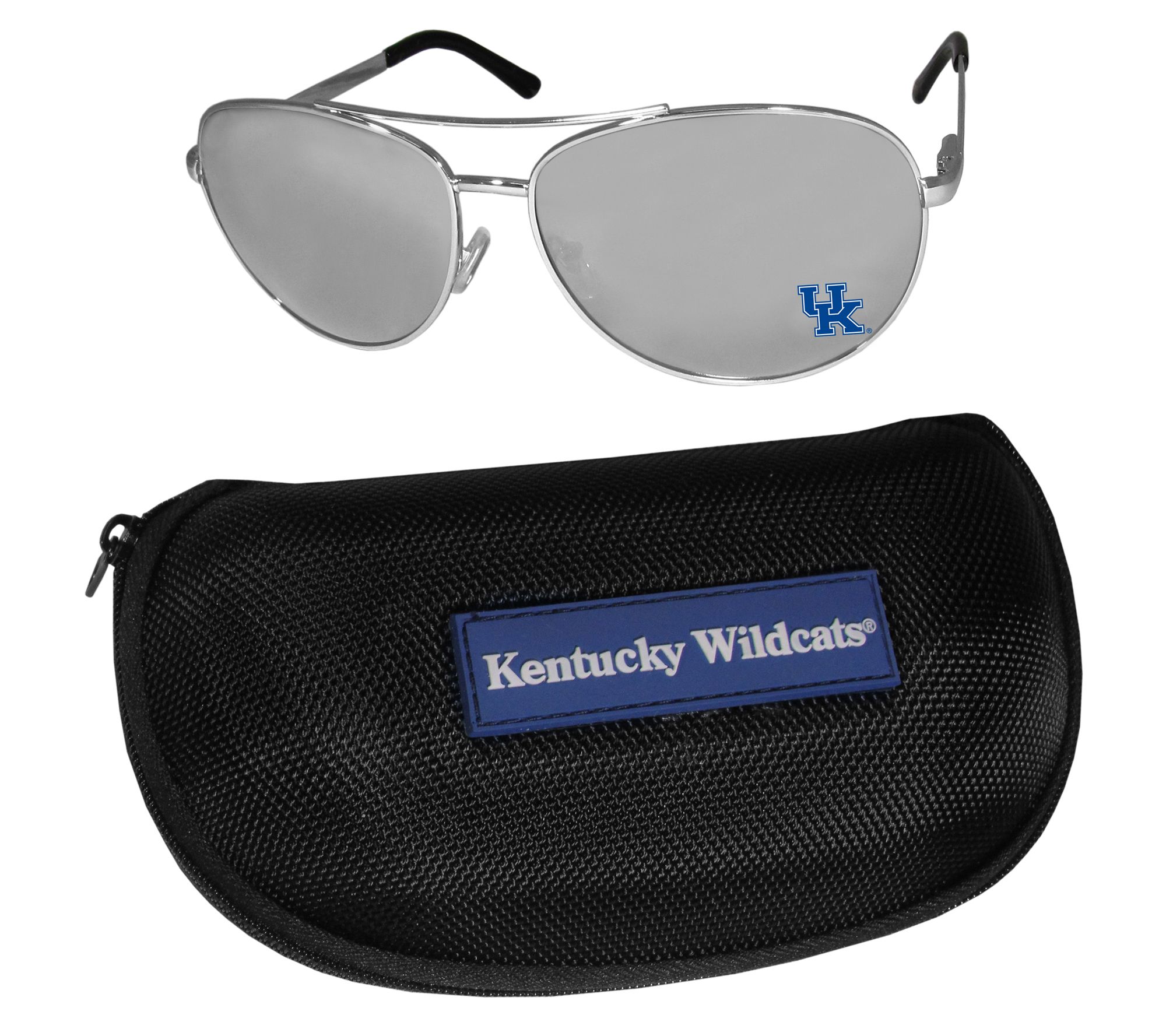 Siskiyou NCAA Aviator Sunglasses and Case