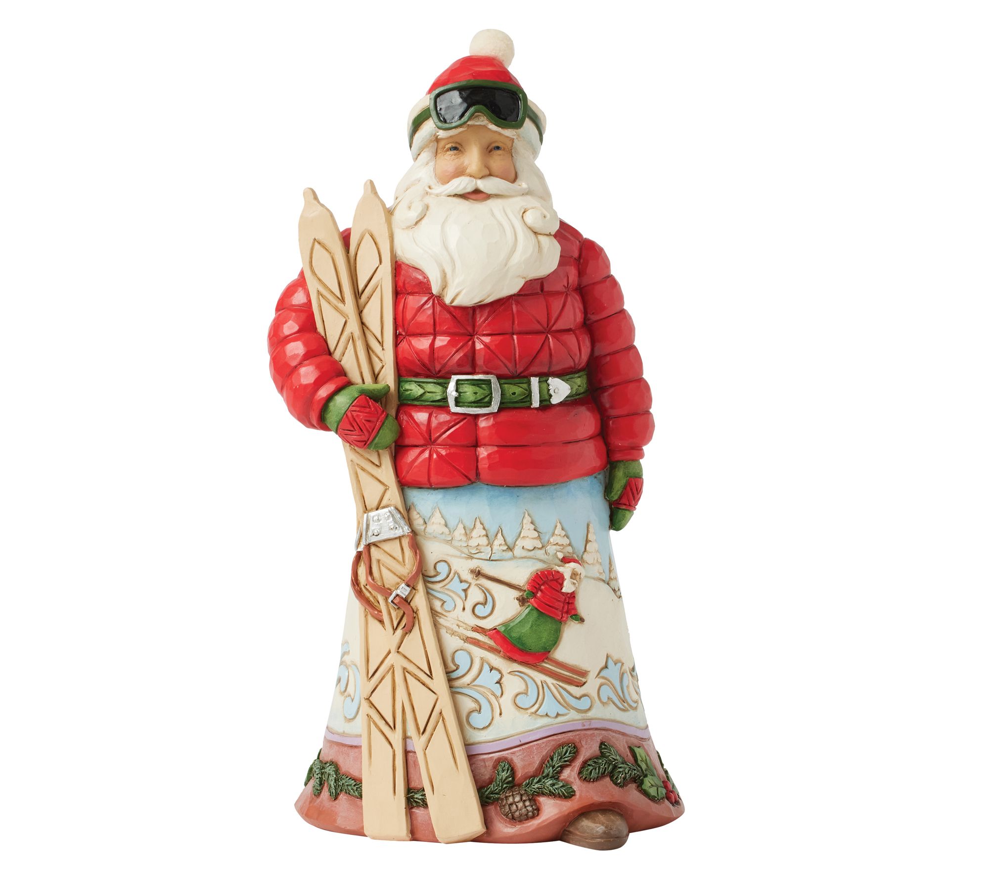 Jim Shore Heartwood Creek Christmas at the Lodge Santa 8.86in