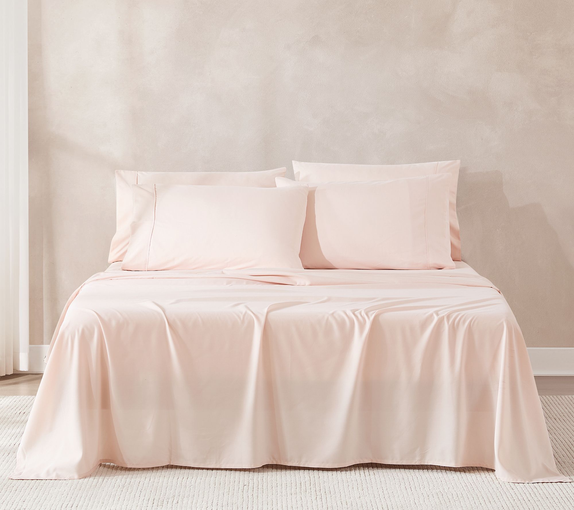 Lush Decor Verona Solid Sheet 6-Piece Set King