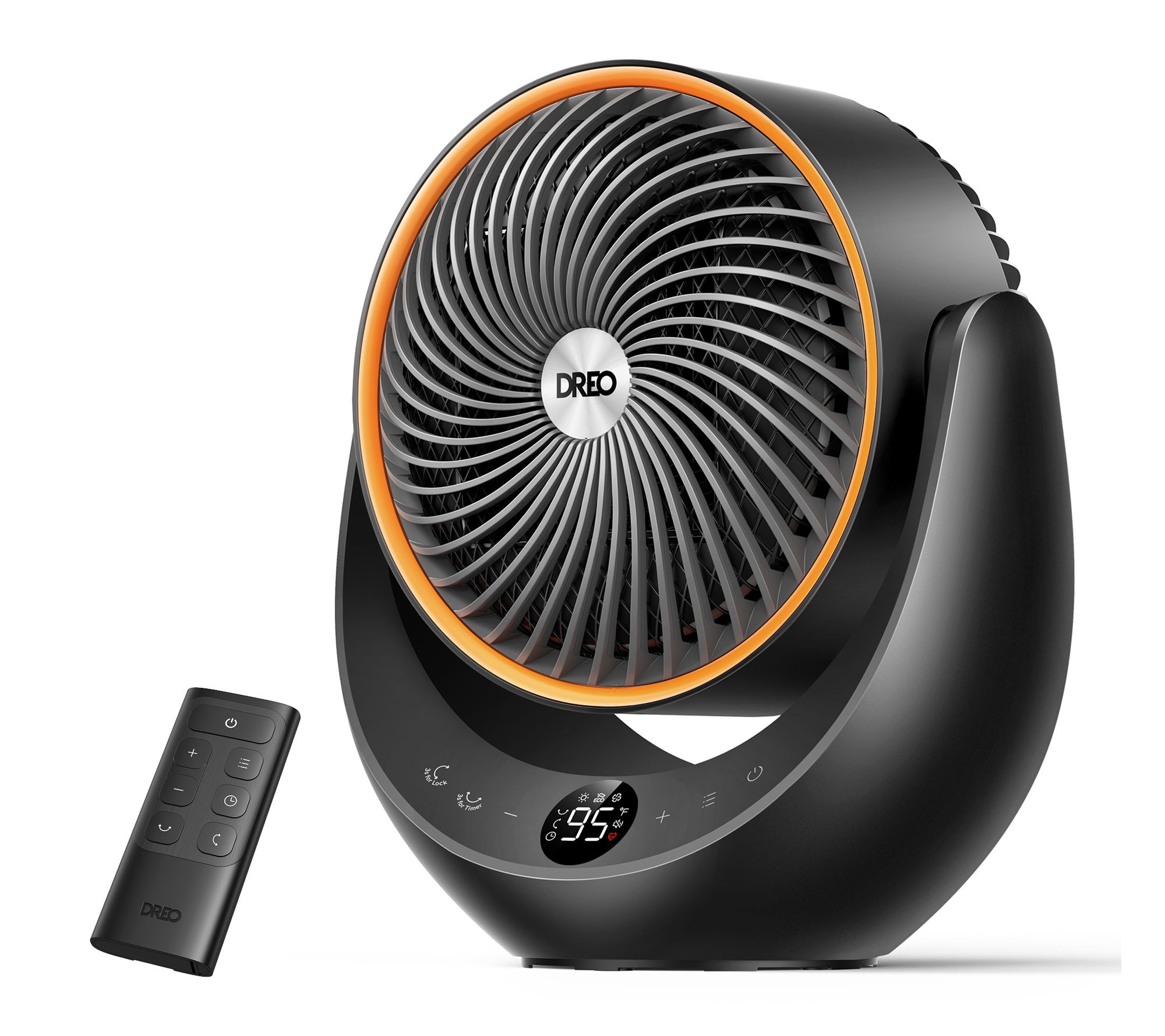DREO Portable Oscillating Space Heater and Table Fan