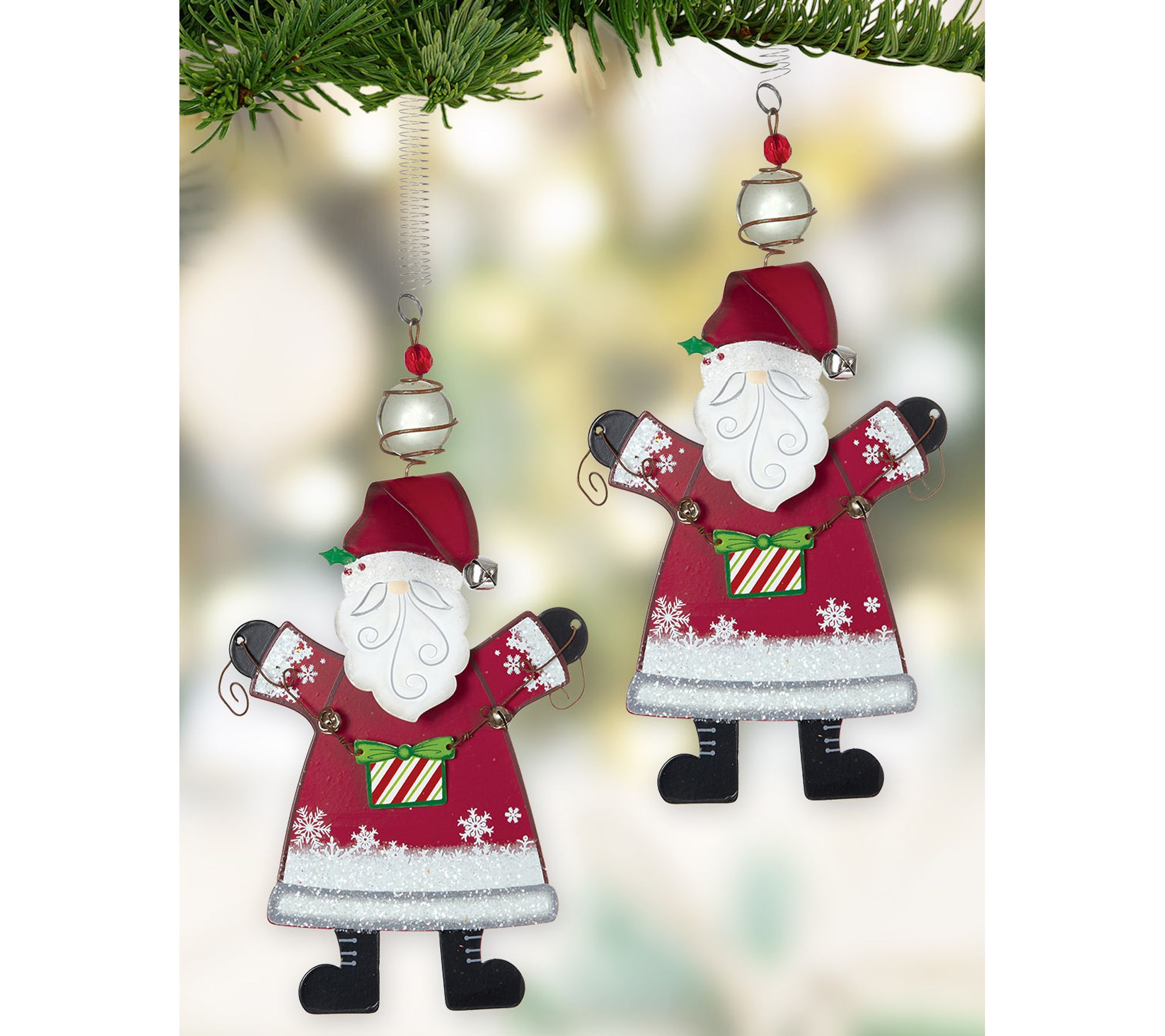 Sunset Vista Designs Santa's Present Bouncy Set  of 2