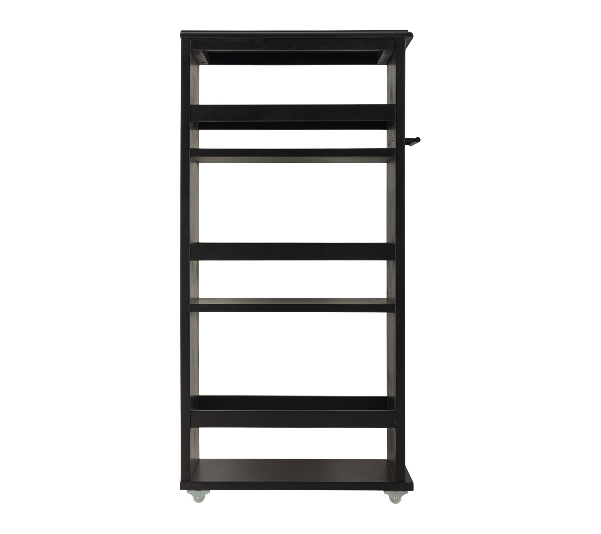 3 Tier Slim Rolling Storage Cart 9" Narrow Cartwith Wheels