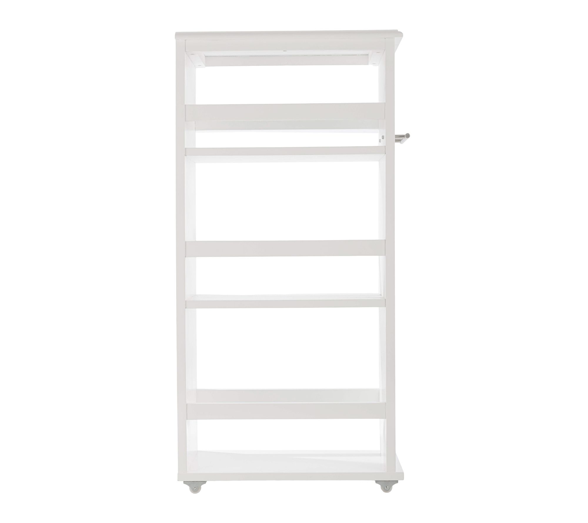 3 Tier Slim Rolling Storage Cart 9" Narrow Cartwith Wheels