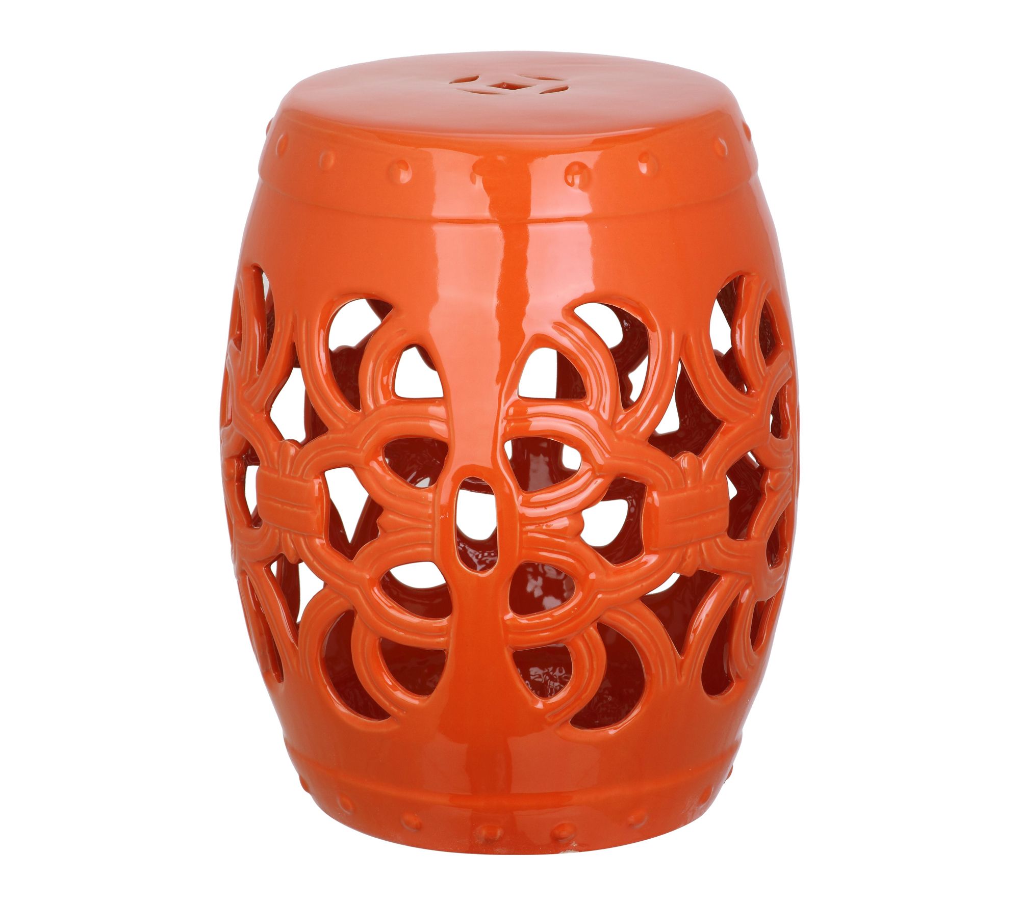 Imperial Vine Garden Stool by Valerie