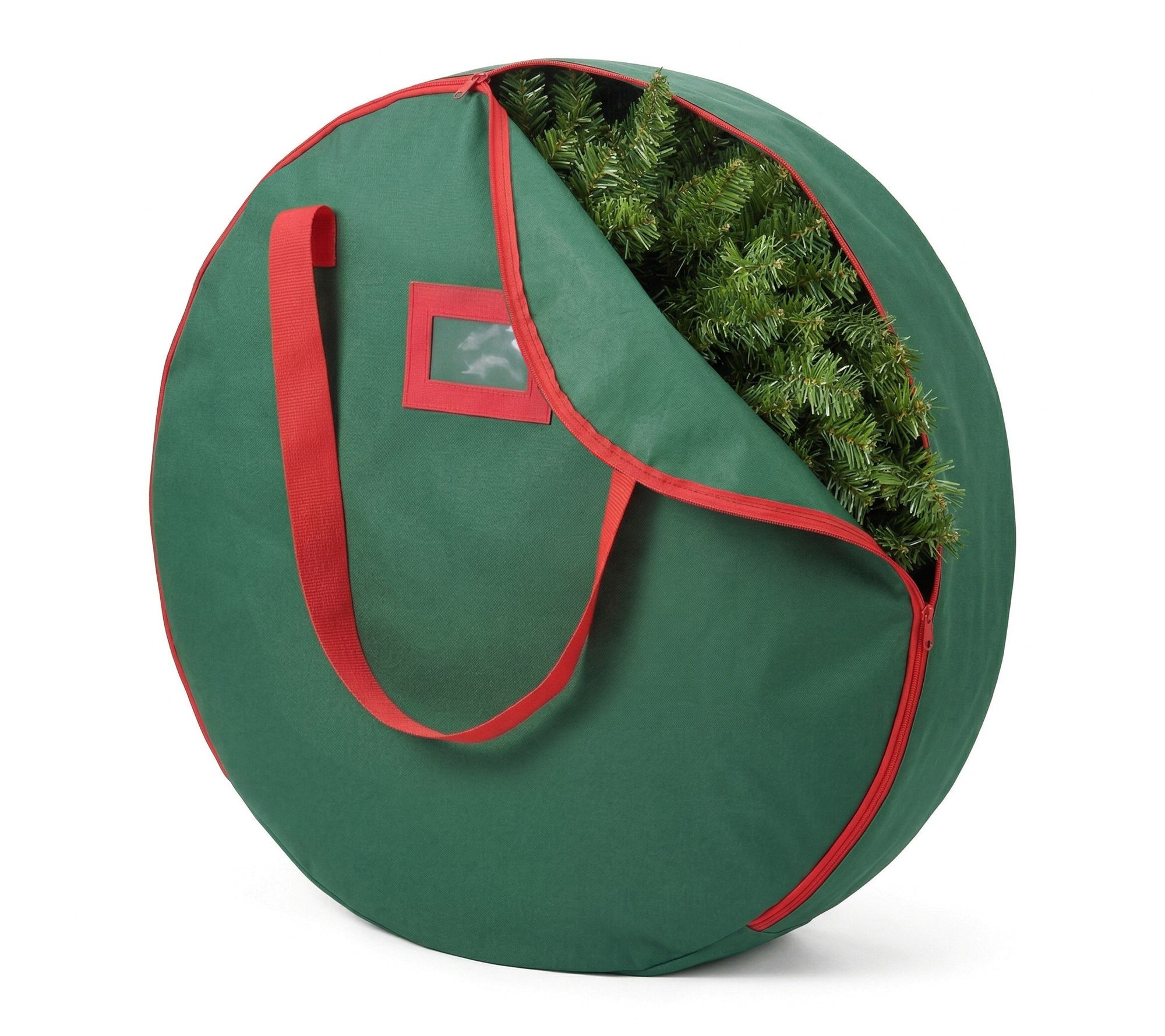 Puleo 24-Inch Christmas Wreath Storage Bag
