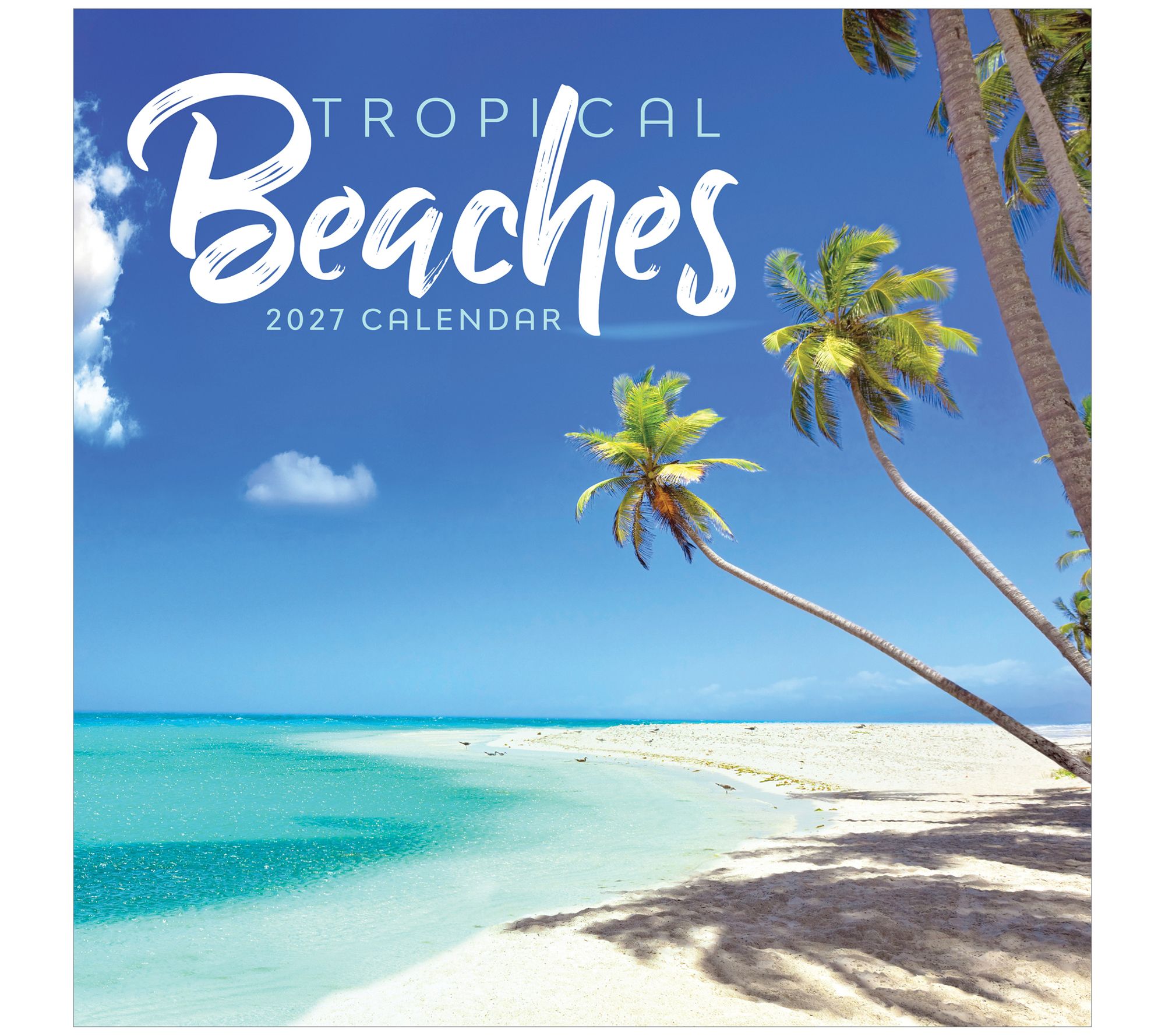 TF Publishing 2027 Tropical Beaches Wall Calendar