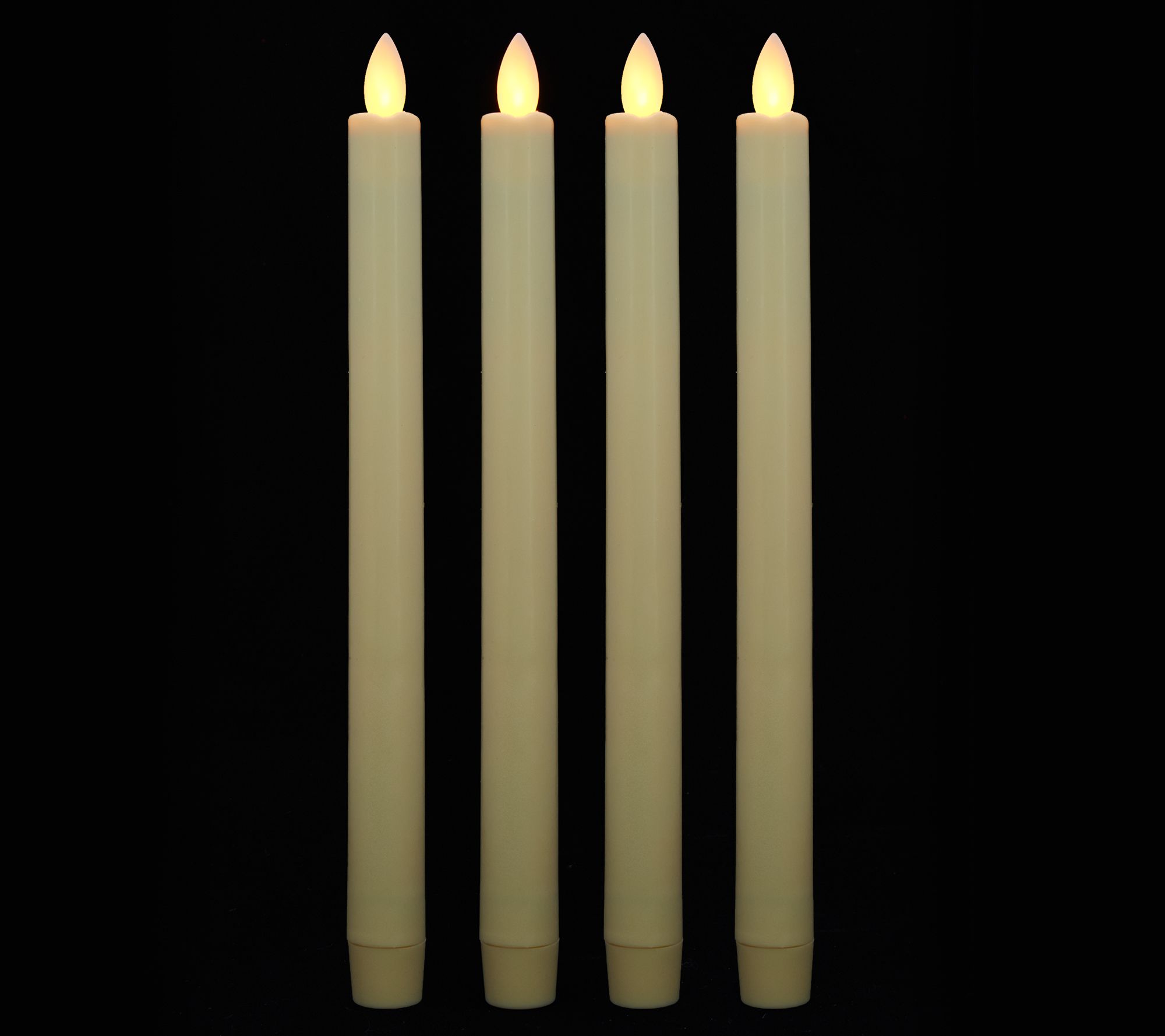 Set of 4 9" Mirage Taper Candles by Candle Impressions