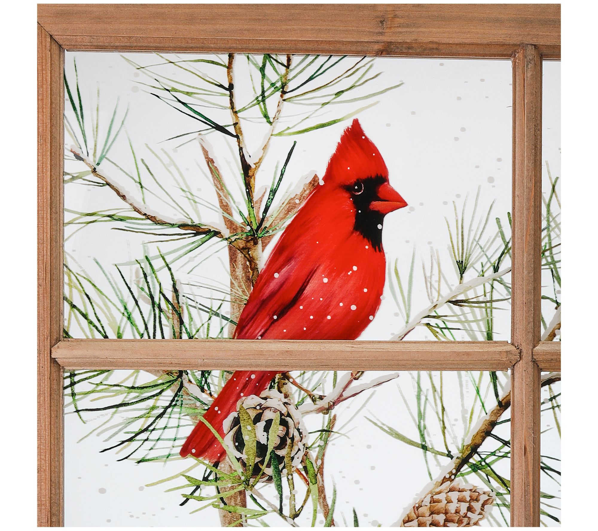 Window Thermometer- Acrylic- Cardinal/ Chickadee - Made From RI