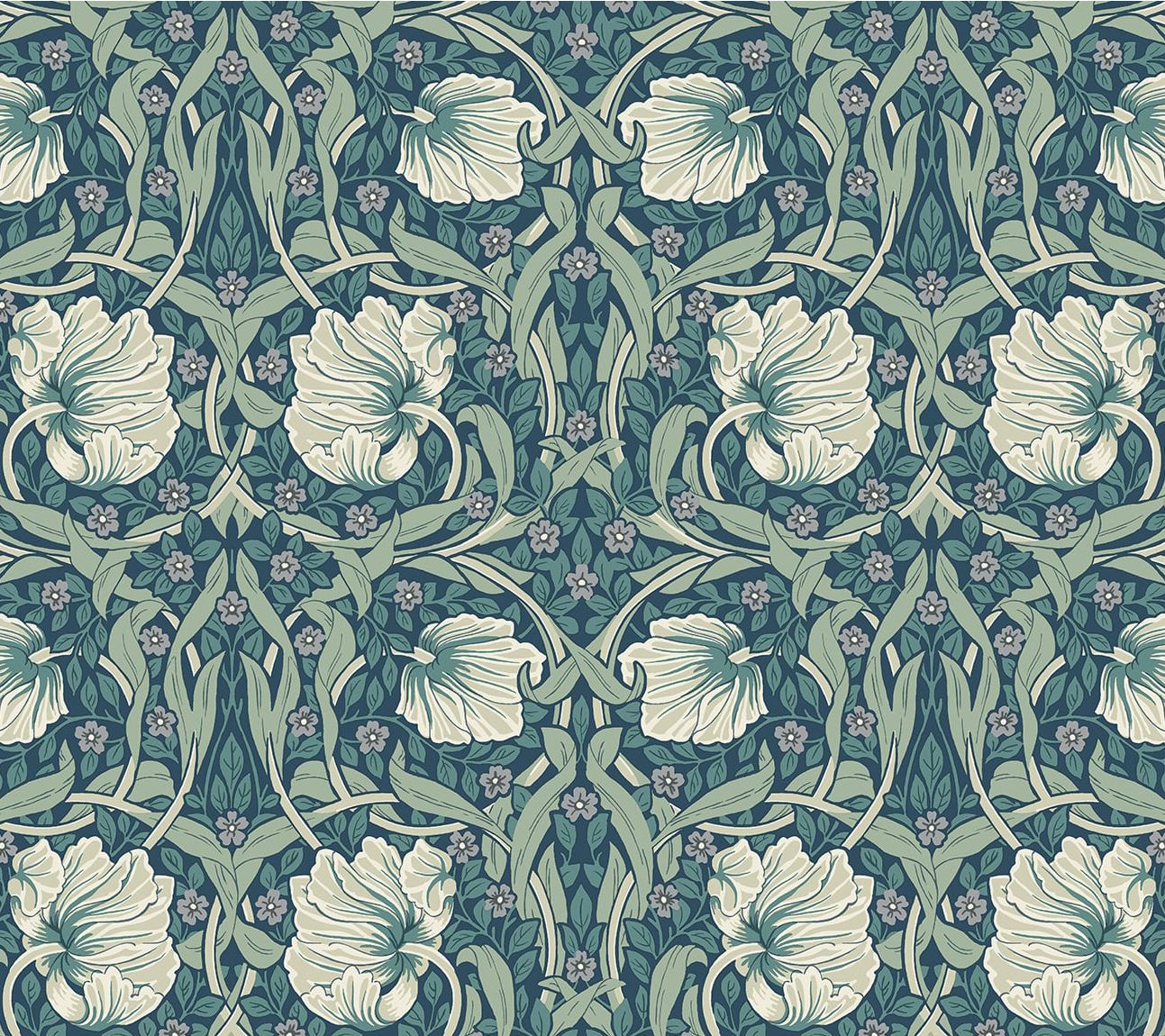 NextWall Pimpernel Floral Peel and Stick Wallpaper