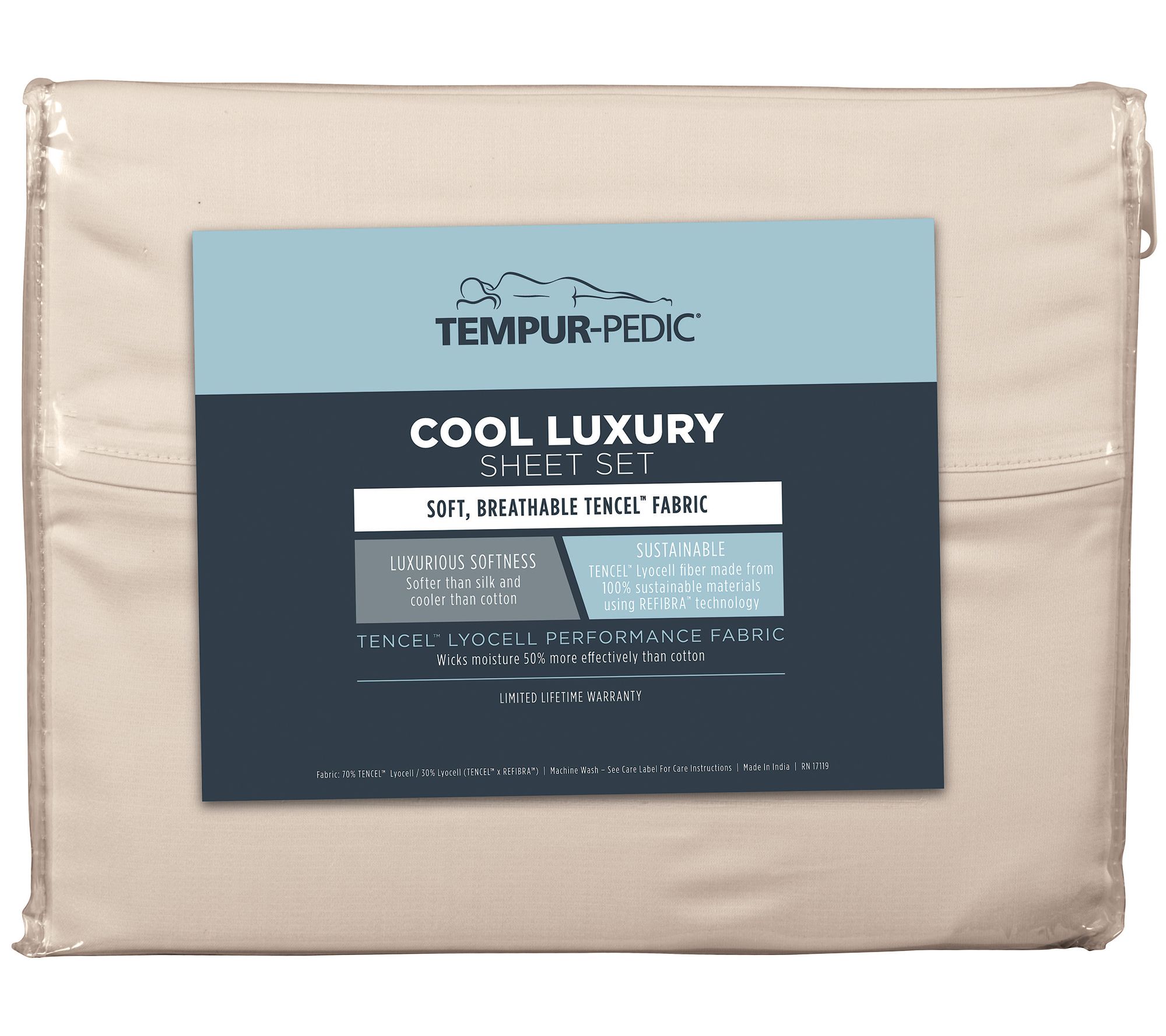 Tempur-Pedic Cool Luxury Sheet Set Queen