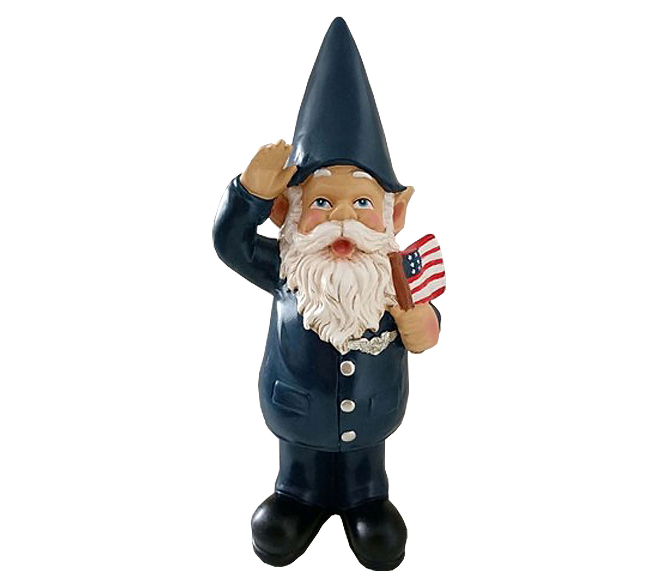 SWI Garden 12" Resin Air Force Gnome