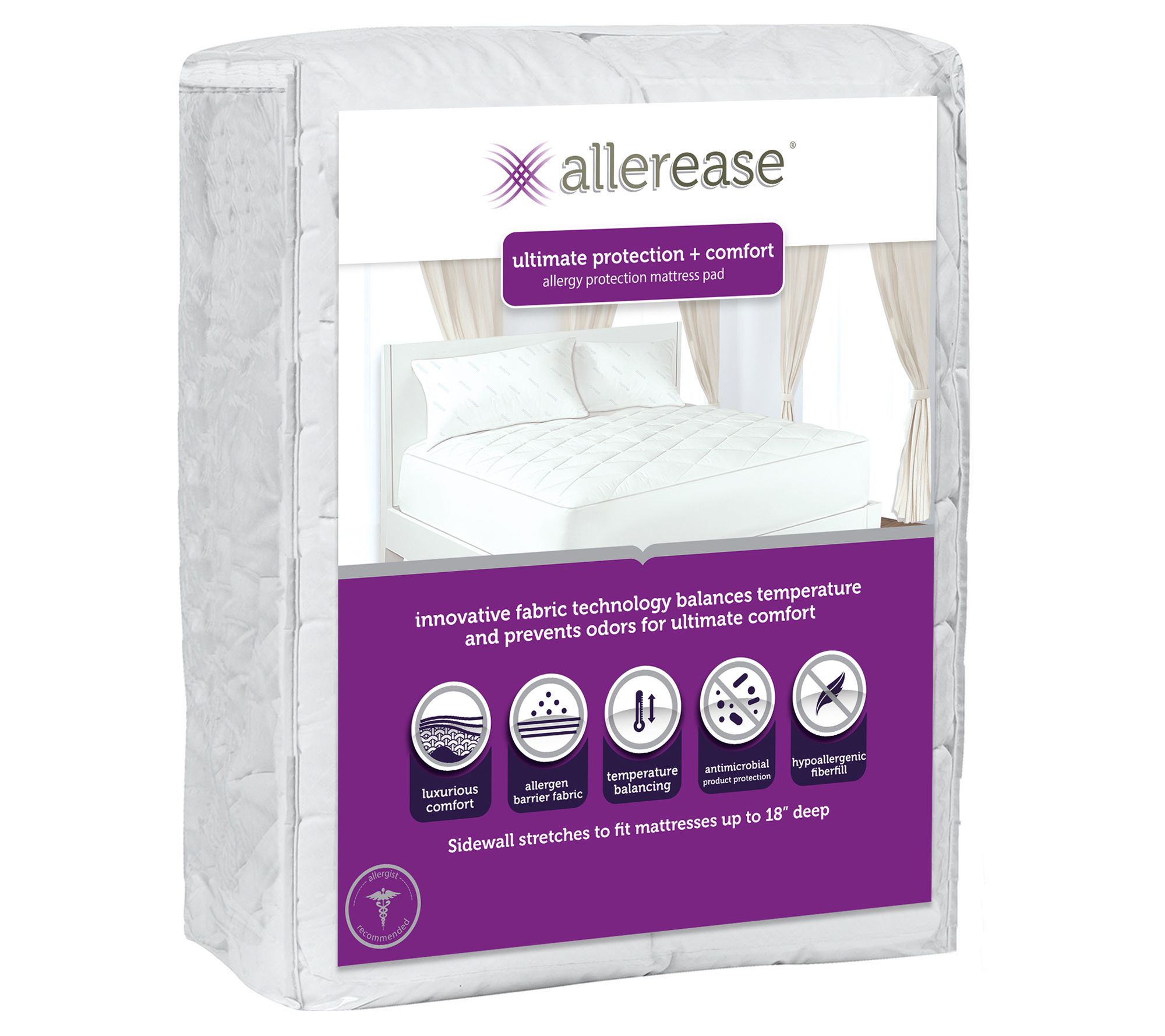 AllerEase Ultimate Mattress Pad Twin