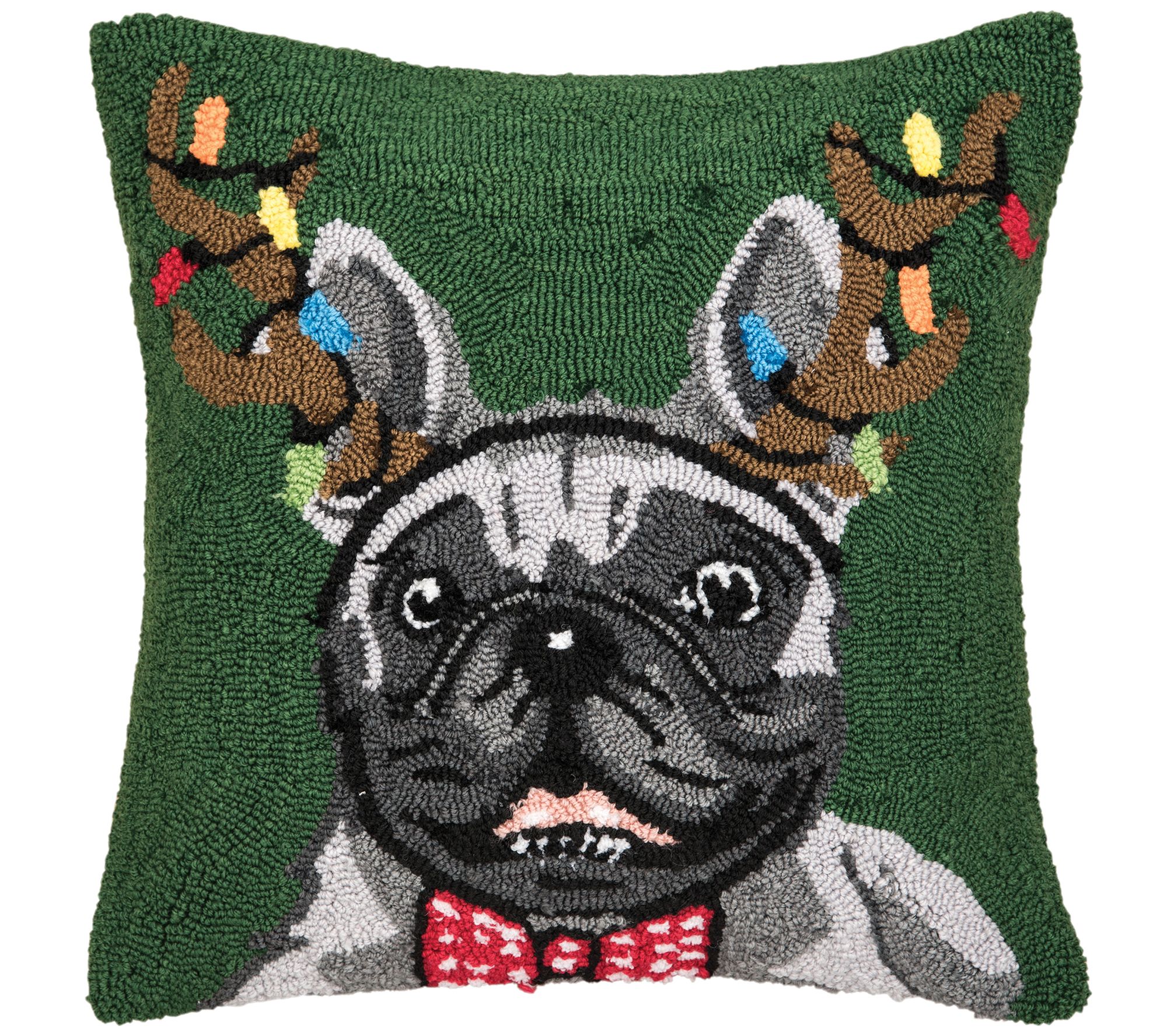 French Bulldog Pillow by C&F Home