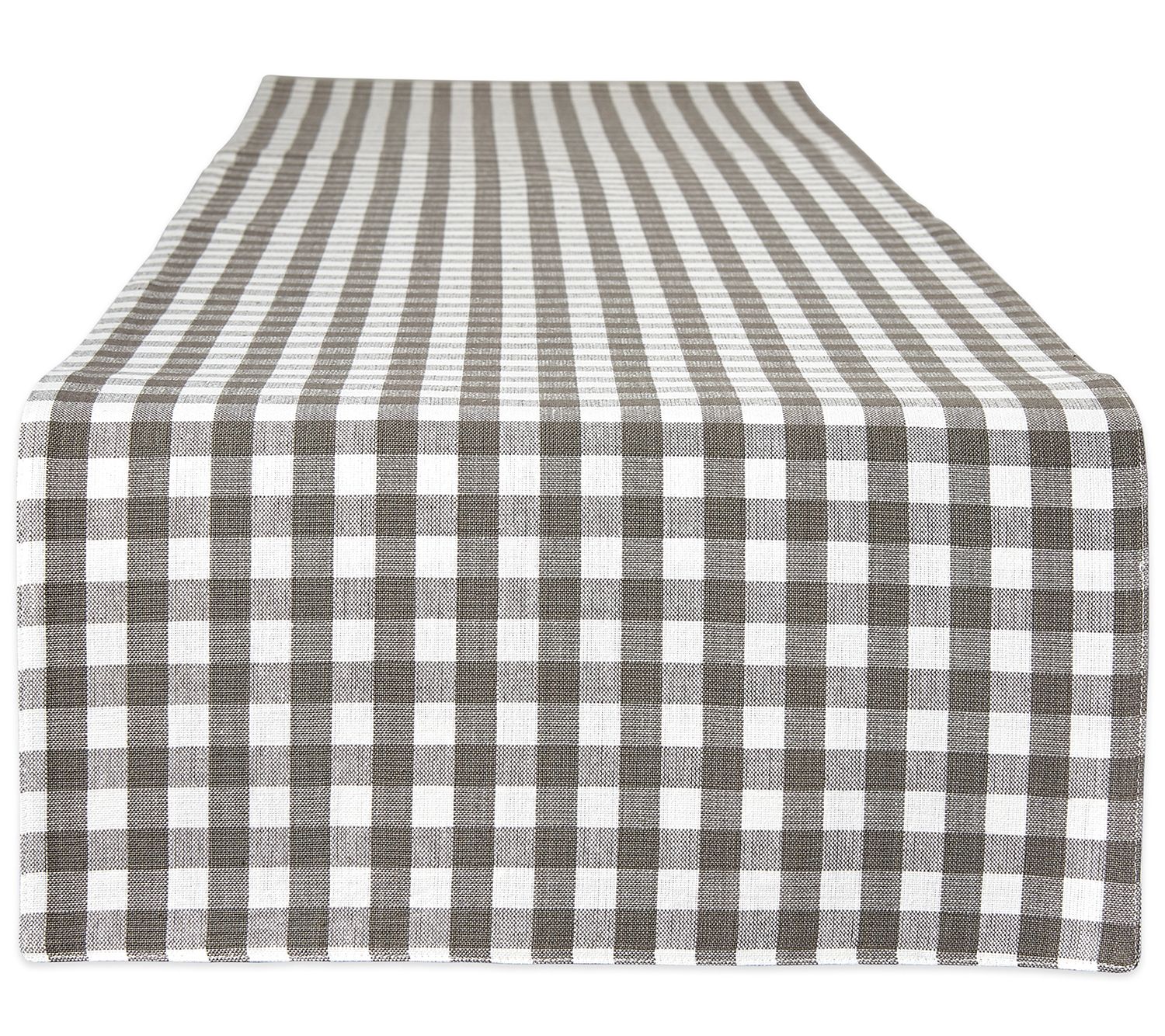 Design Imports Reversible Gingham Runner 14" x72"