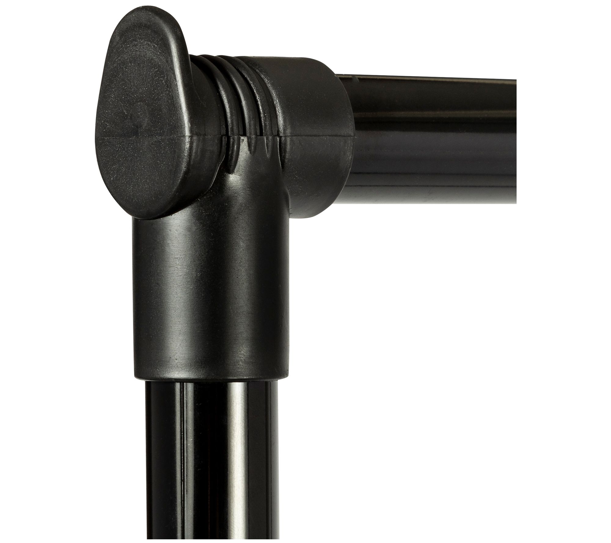 HoneyCanDo Rolling Single Bar Garment Rack