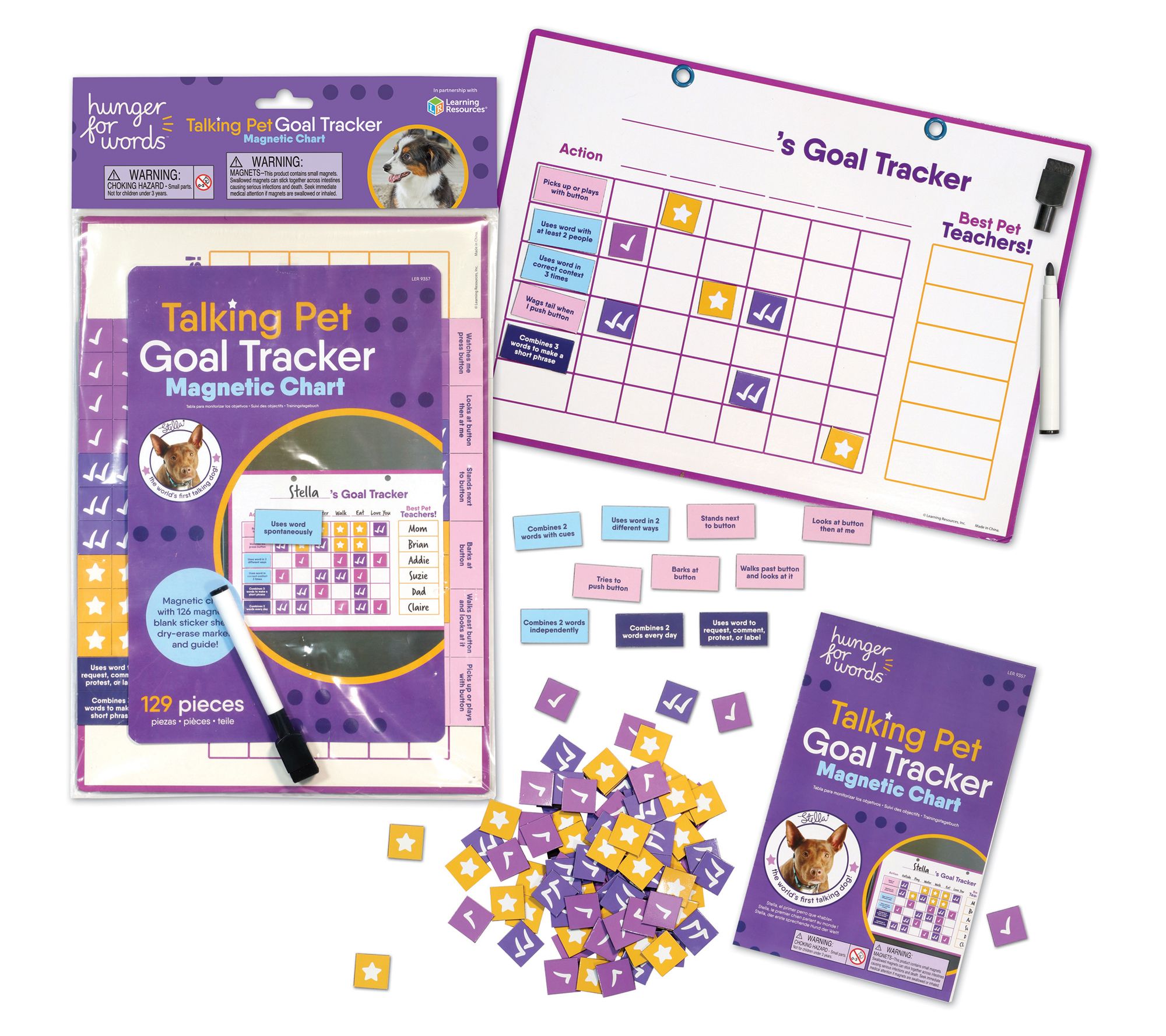 Hunger for Words Pet Goal Tracker