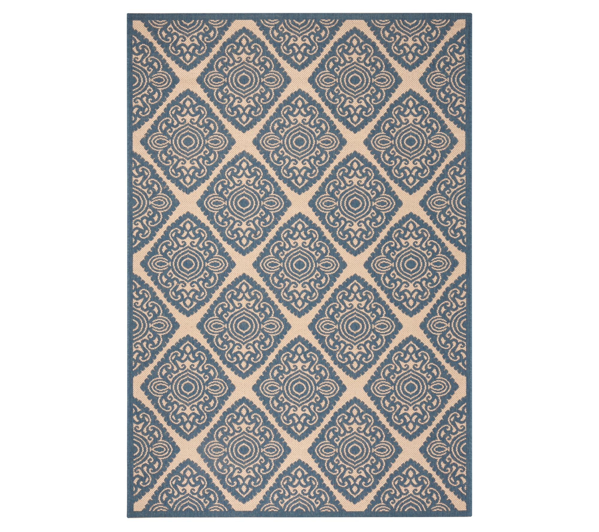 Beach House 132 Outdoor 6'-7" X 9'-2" Rug by Valerie