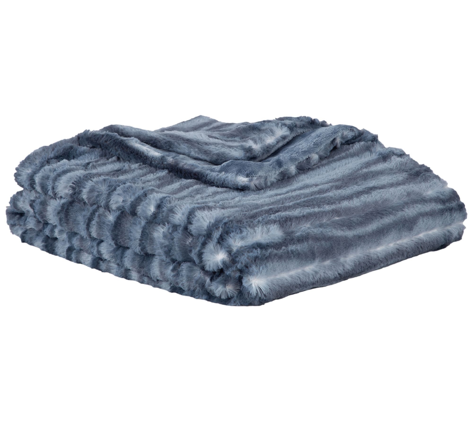 Berkshire Grace Fur 60x70 Throw - QVC.com