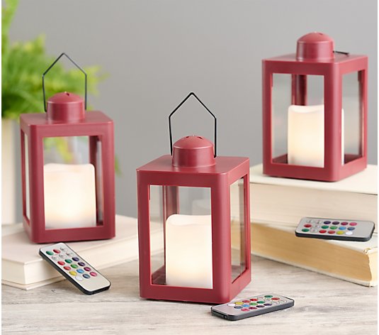 As Is Home Reflections S/3 Indoor/Outdoor Mini Lanterns 