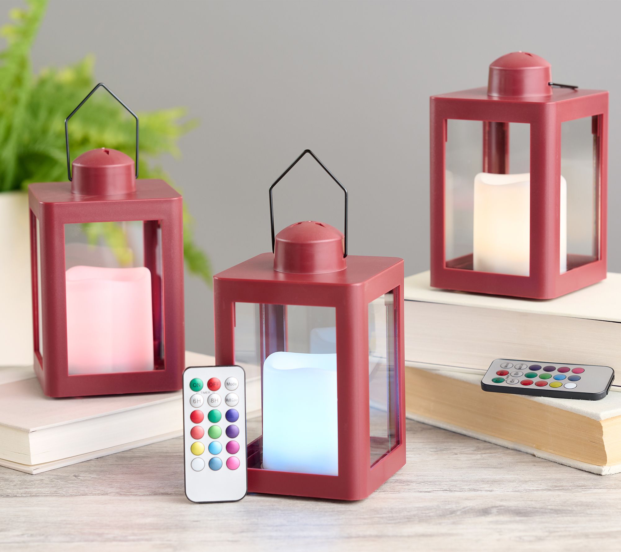 "As Is" Home Reflections S/3 Indoor/Outdoor Mini Lanterns