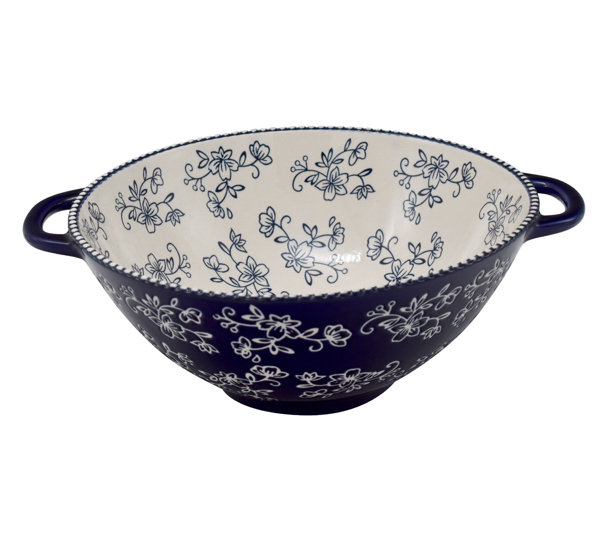 Temp-tations Floral Lace 3-qt Wok Bowl