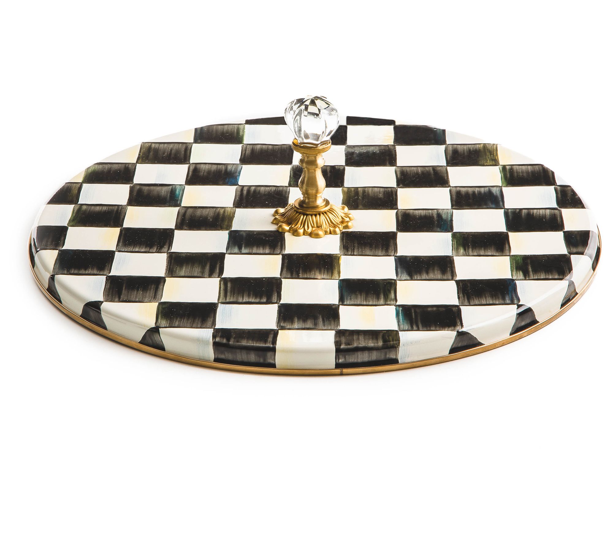 MacKenzie-Childs Courtly Check Cheese Course