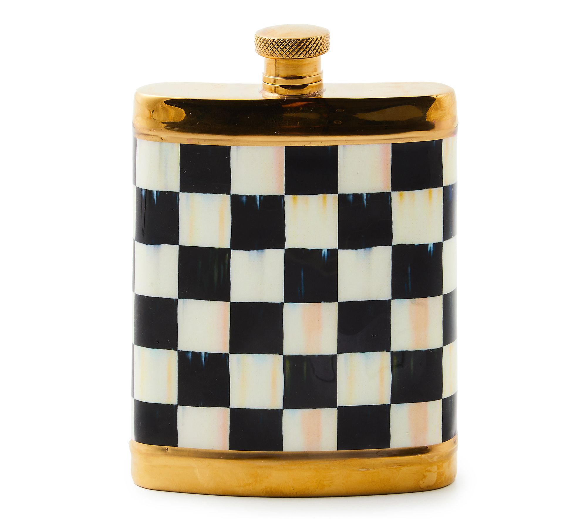 MacKenzie-Childs Courtly Check 3260 Flask