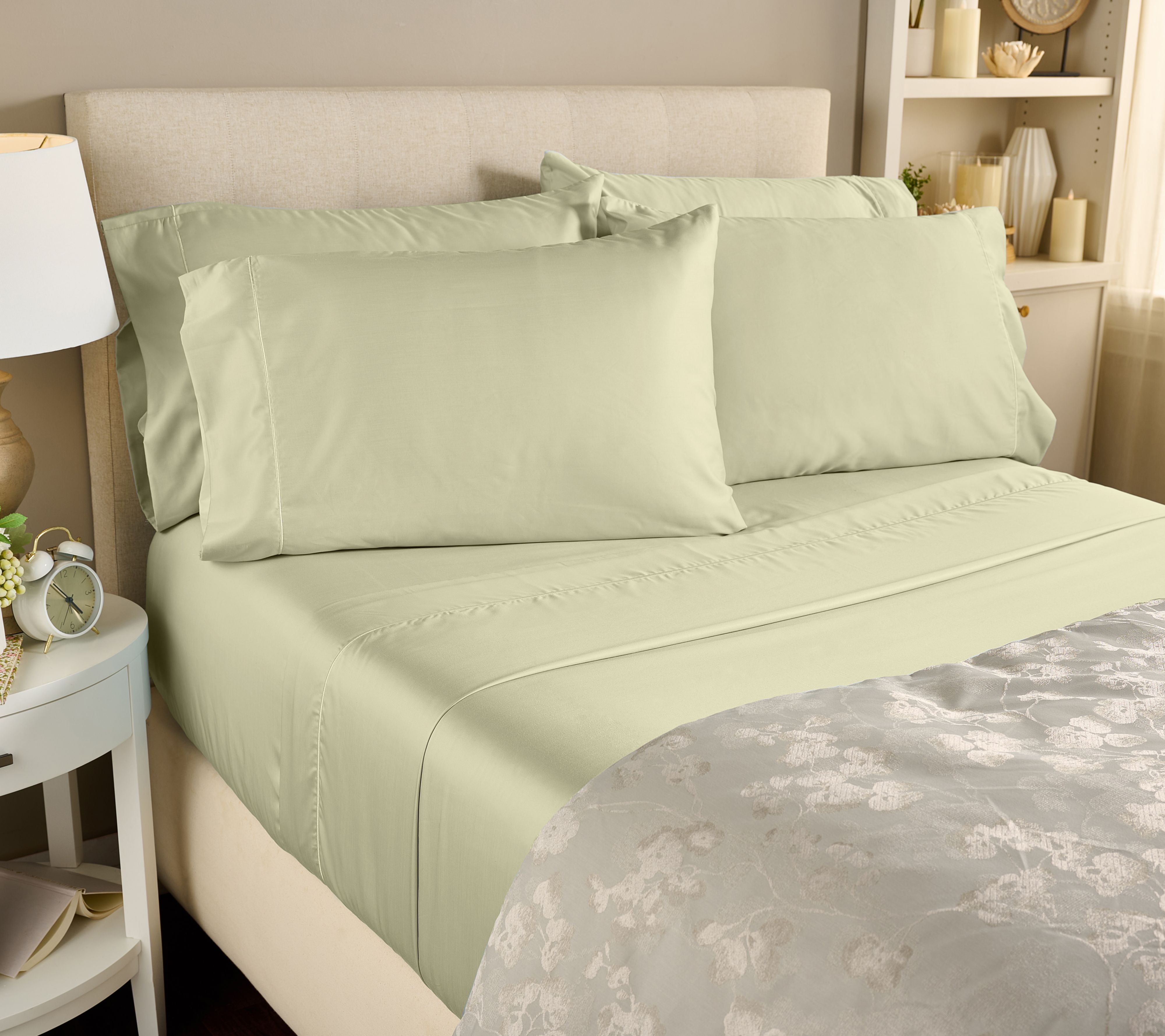 "As Is" Northern Nights 400TC Cotton Tencel Sheet Set- Twin