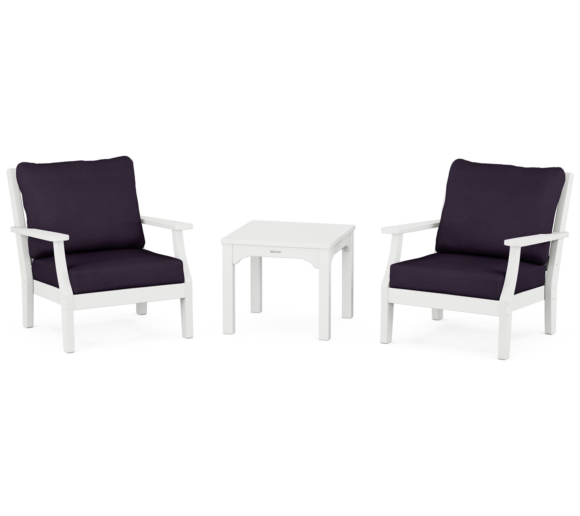 Martha Stewart by POLYWOOD Chinoiserie 3-PieceSeating Set