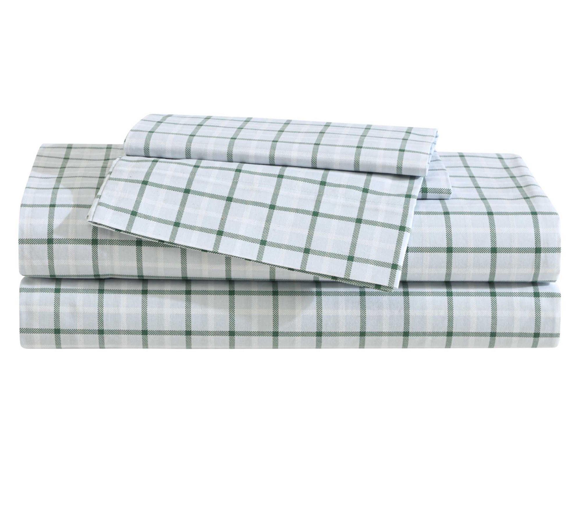 Eddie Bauer Classic Tattersall Plaid Twin SheetSet