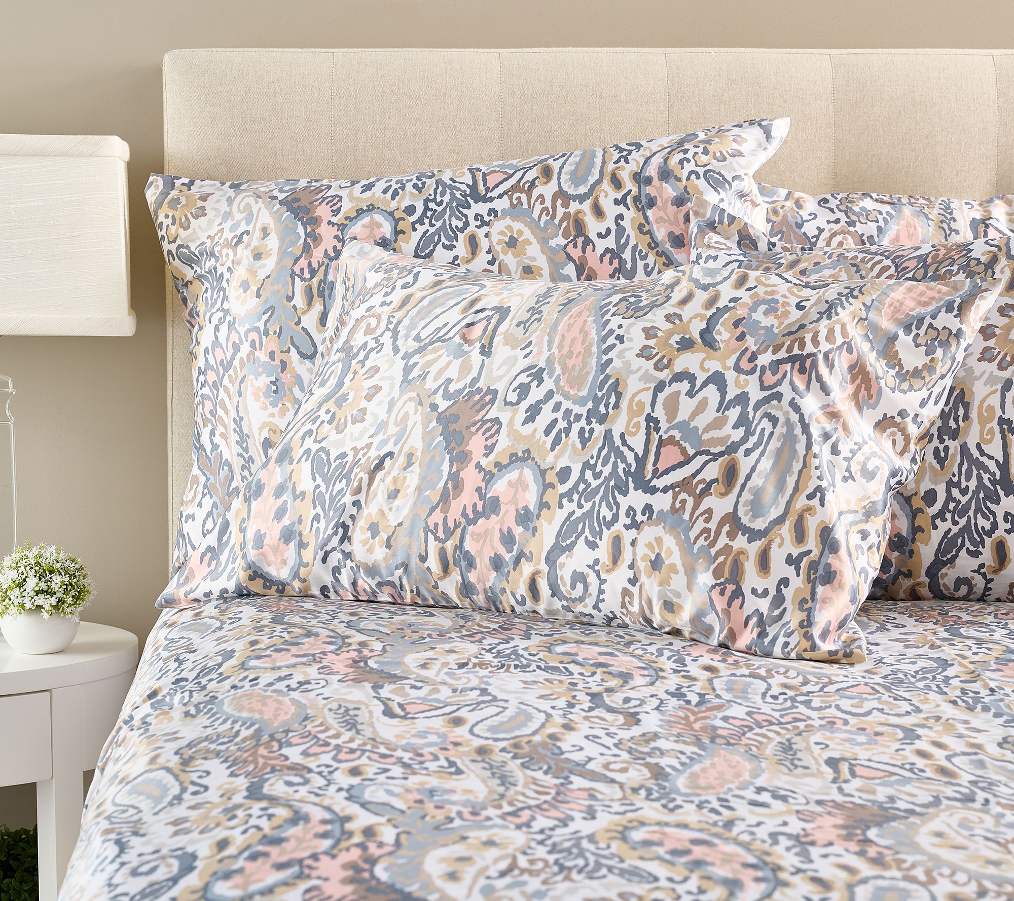 "As Is" Rayon StayTuck Sheet Set wExtra Cases by Kim Gravel