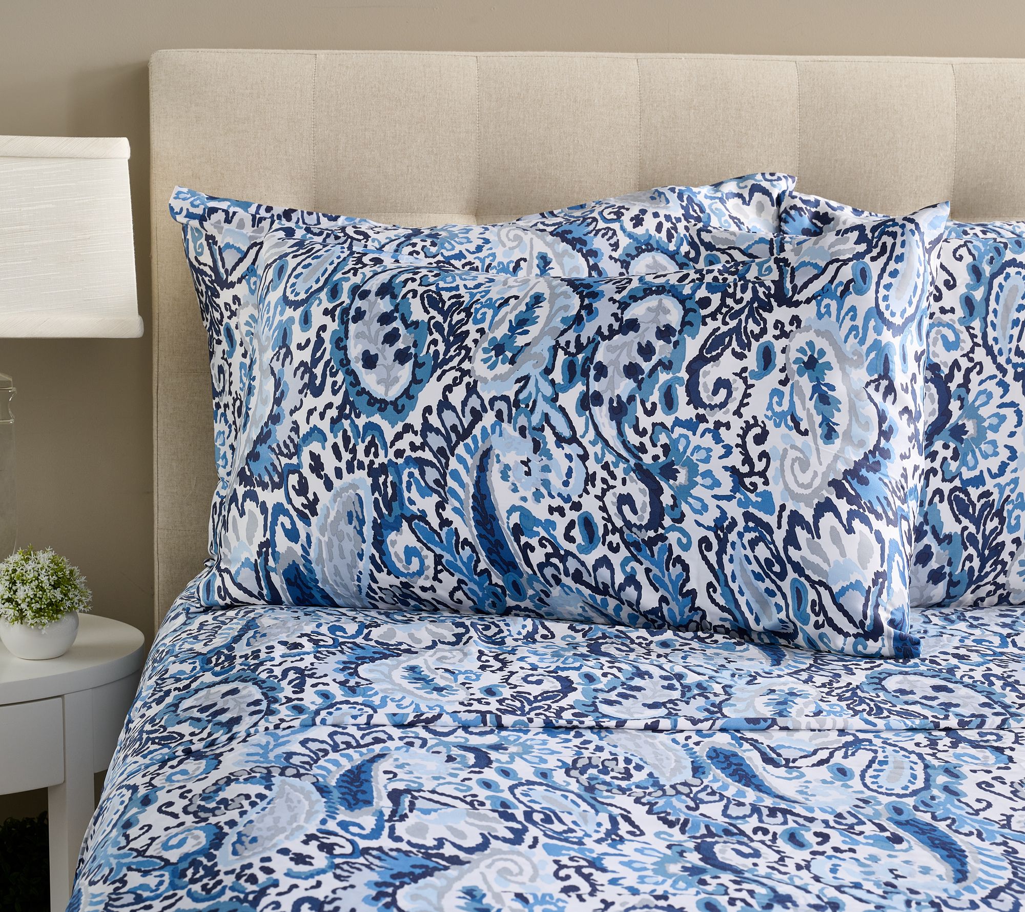 "As Is" Rayon StayTuck Sheet Set wExtra Cases by Kim Gravel