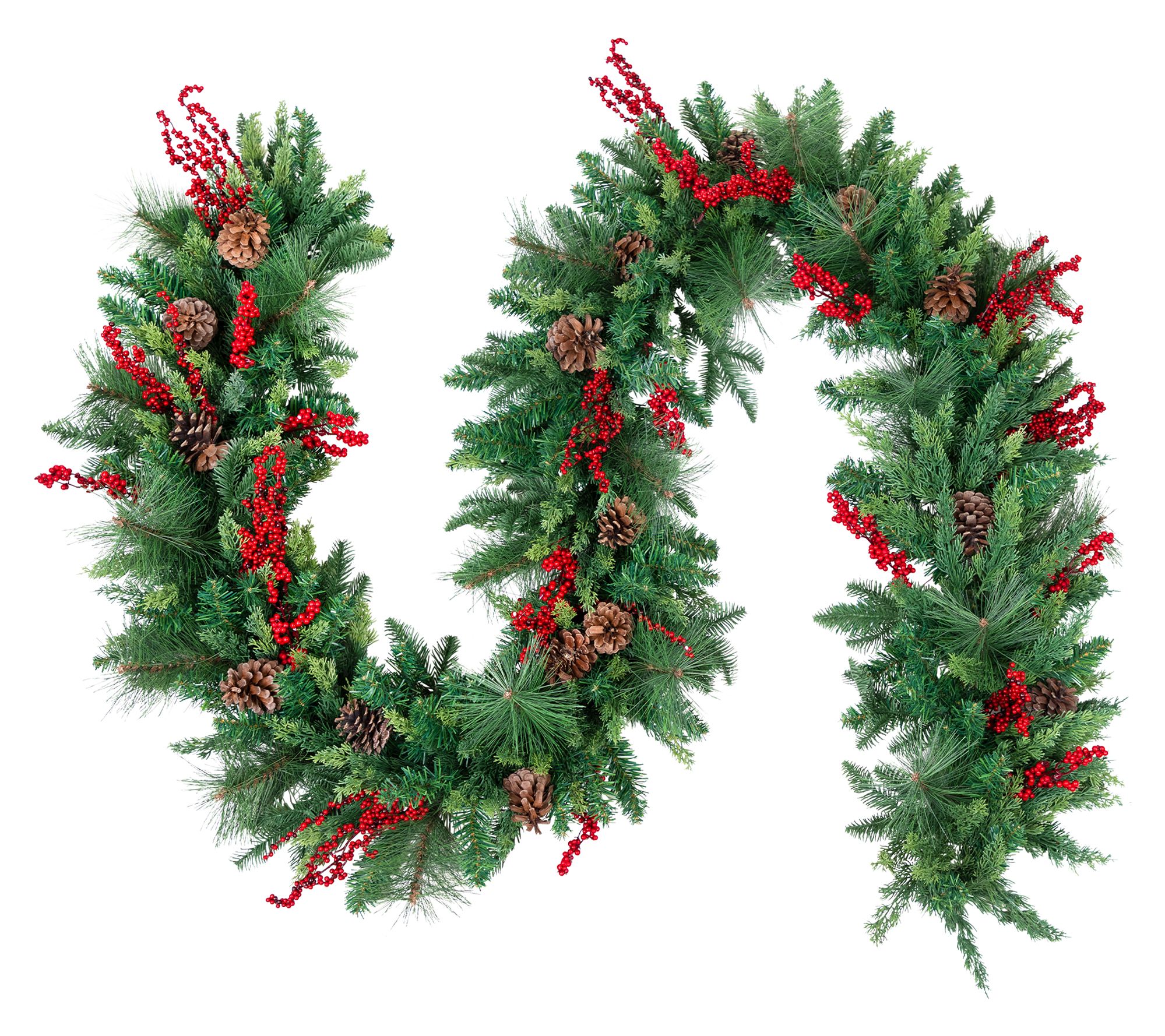 Northlight Cypress and Cedar Christmas Garland 10' x 15"