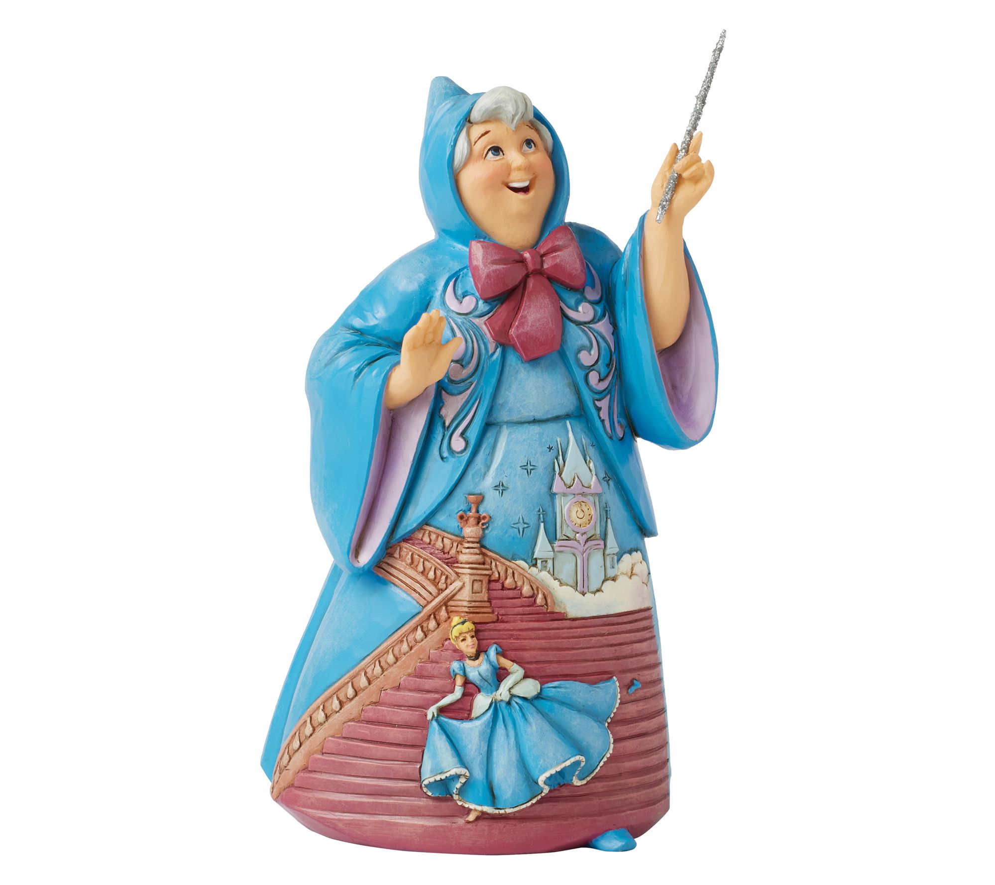 Jim Shore Disney Traditions Fairy Godmother Figurine 6.3in H