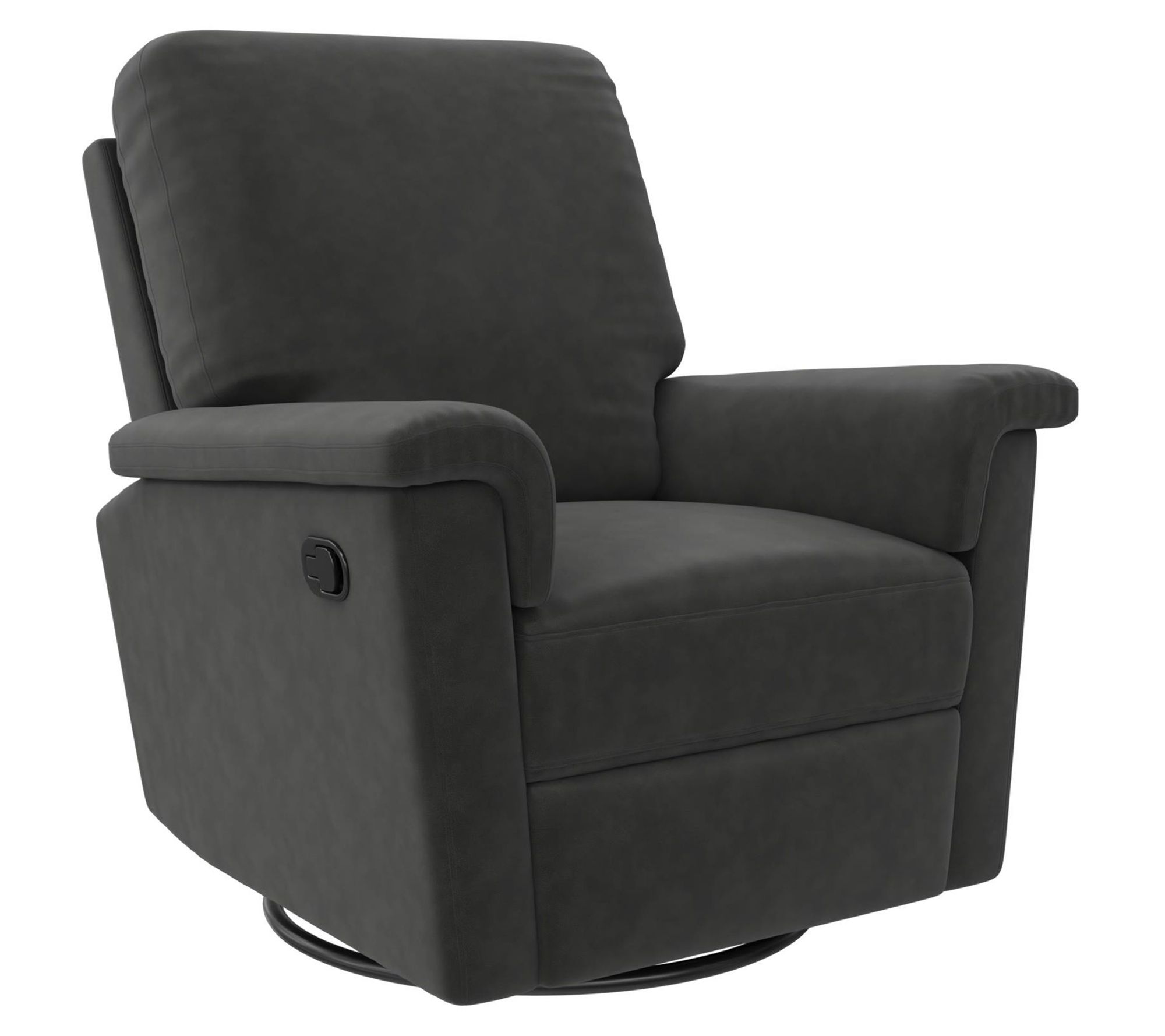 Baby Relax Terrin 3-in-1 Gliding Swivel NurseryRecliner Black