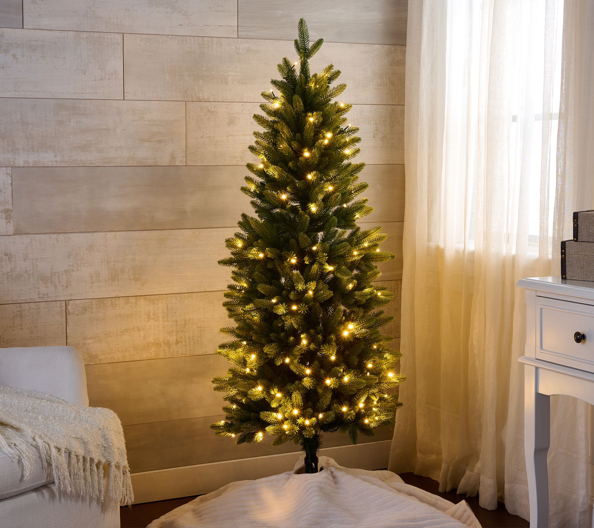 "As Is" Bethlehem Lights 3-in-1 Grand Radiance 5' Slim Tree