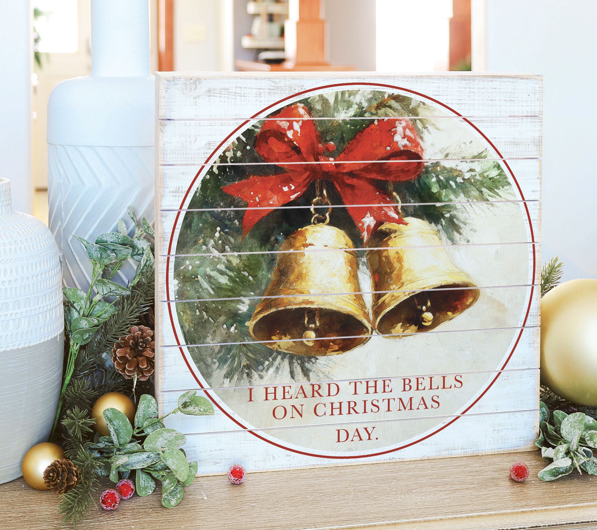 Sincere Surroundings 14" Christmas Bells Perfect Pallet