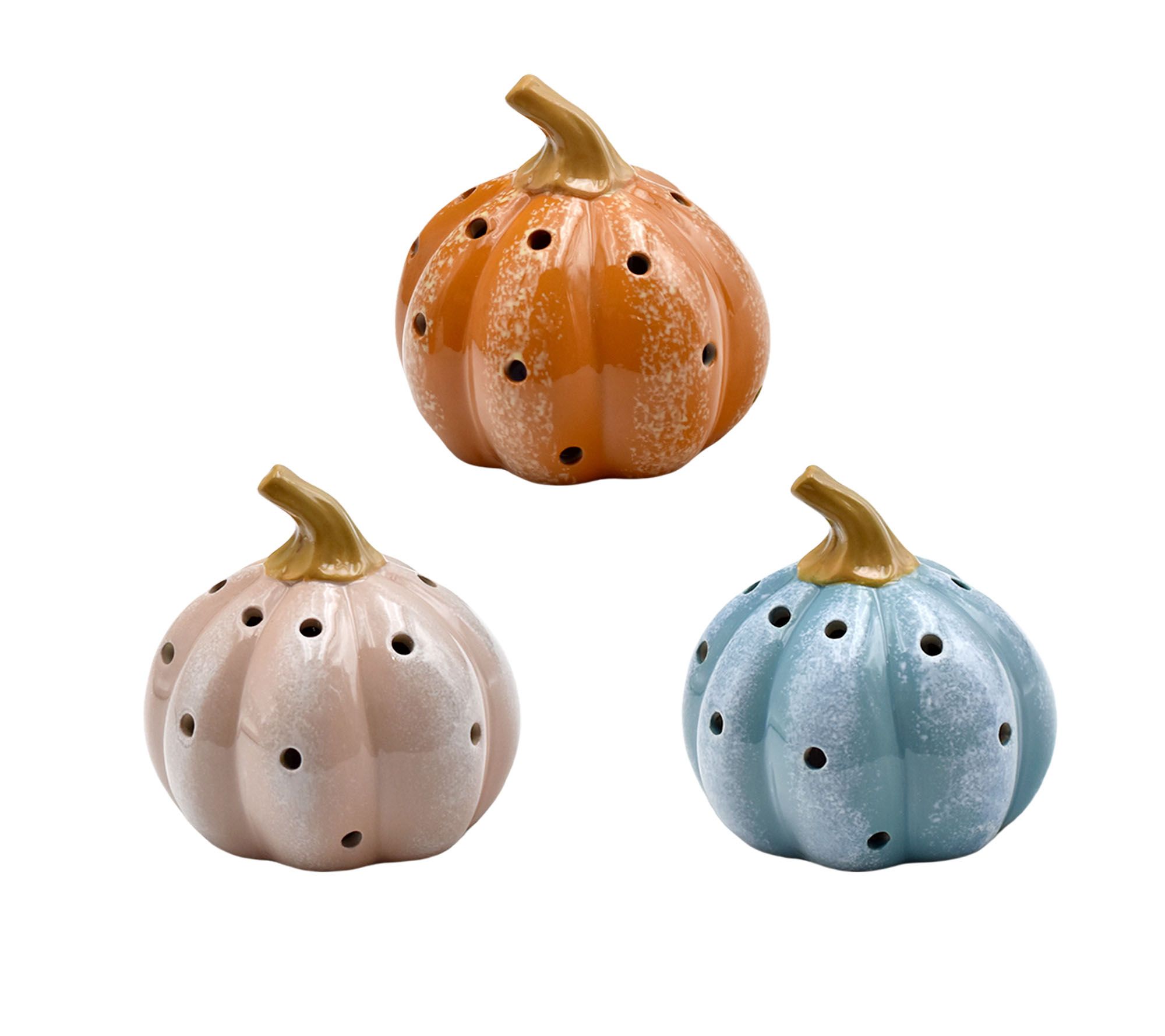 "As Is" Temp-tations Seasonal Set /3 Illuminated Mini Sit Abouts