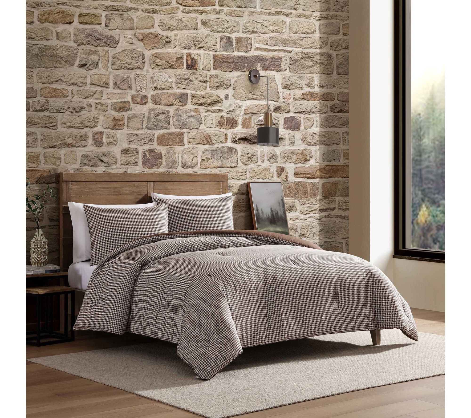 Eddie Bauer Harrison Beige Cotton F/Q ComforterSet