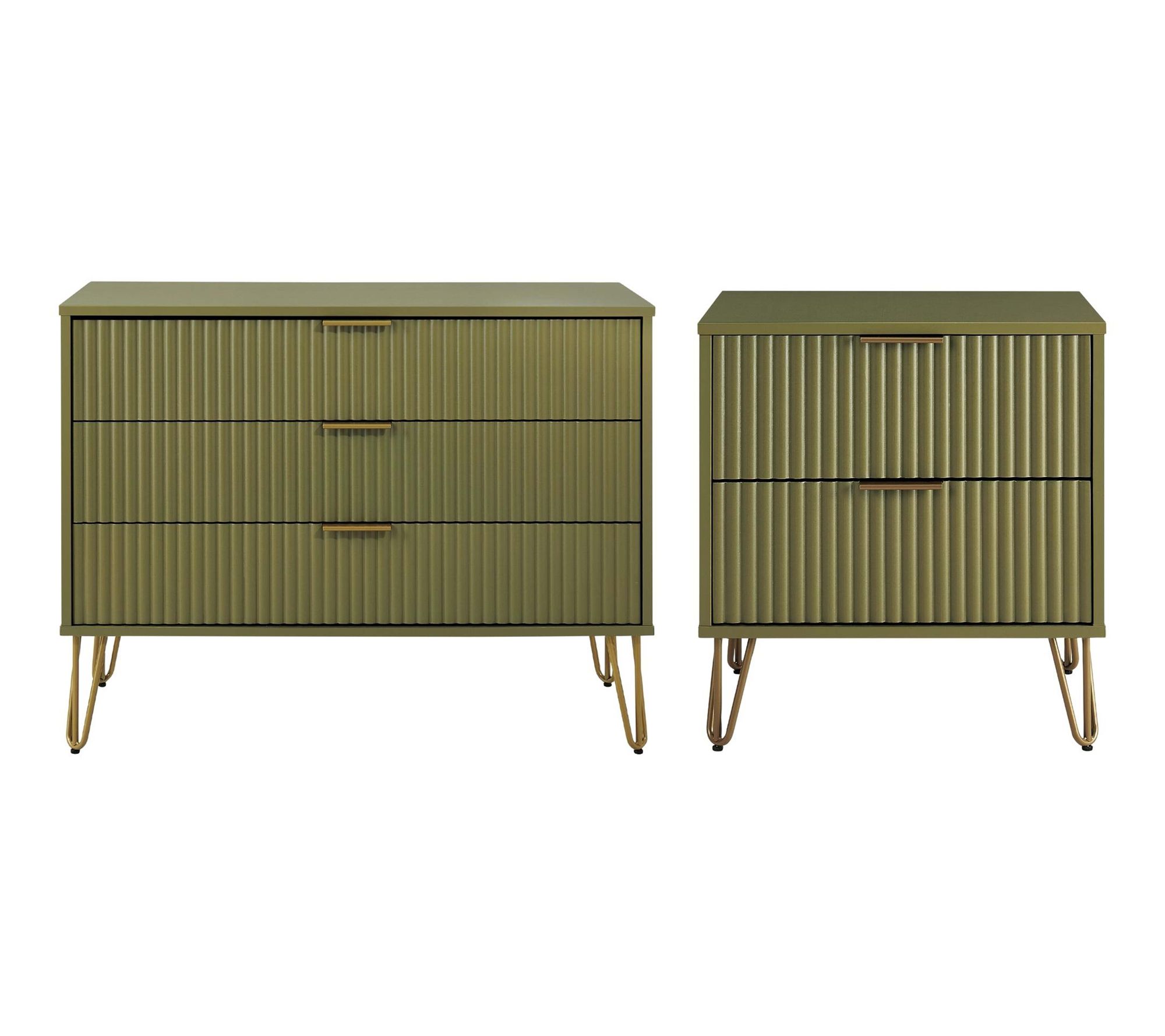 Manhattan Comfort Dumbo 2-Piece Dresser Set 2.0