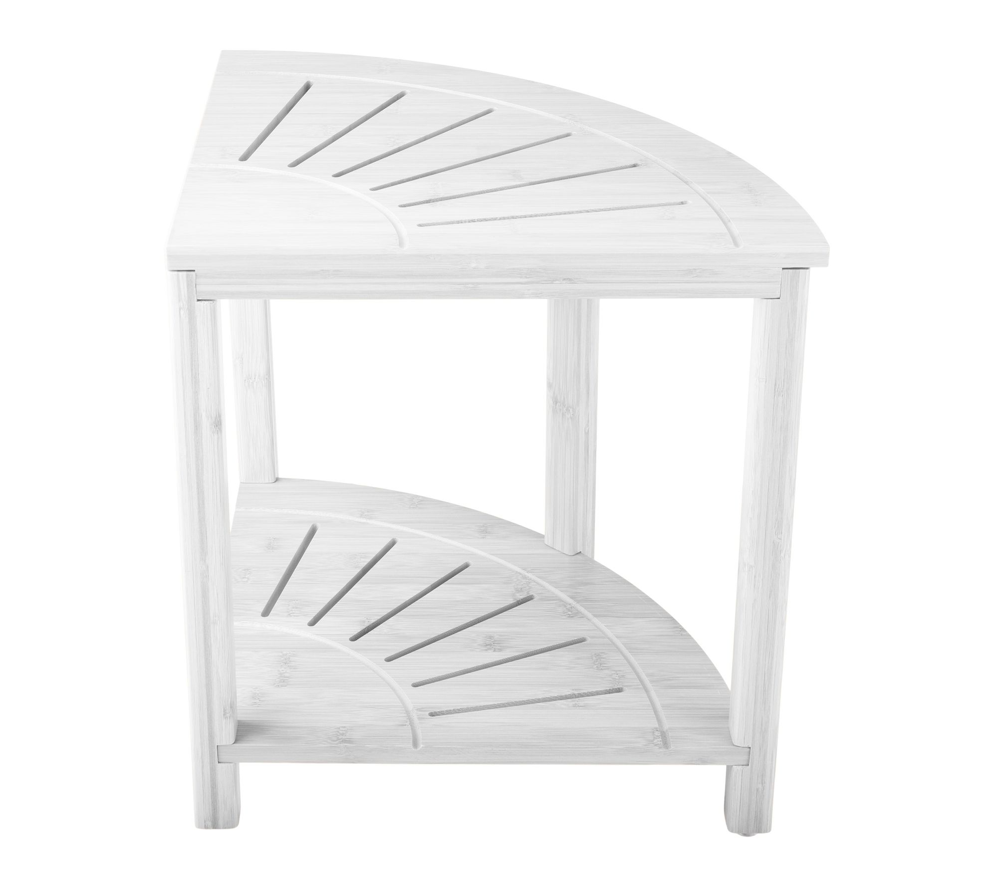 Lavish Home Corner Shower Bench Inside Shower,Bathroom, Sauna