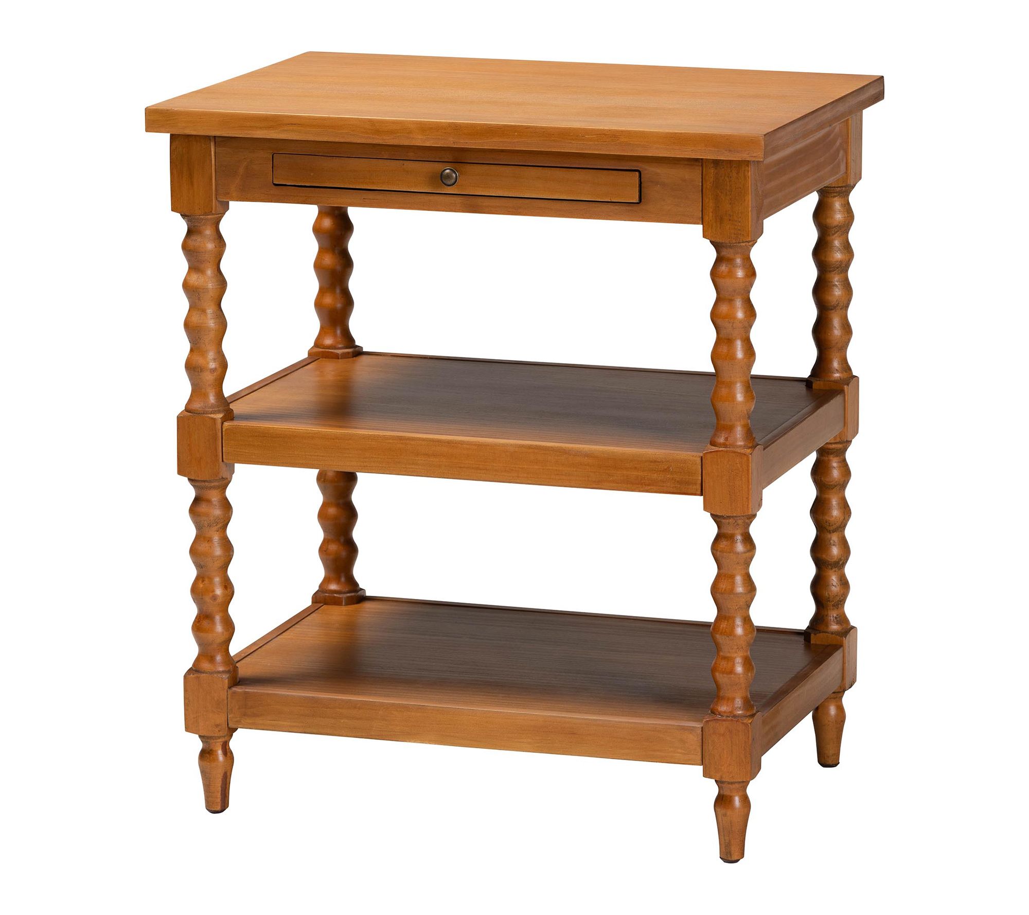 Baxton Studio Imogene Retro Wood End Table