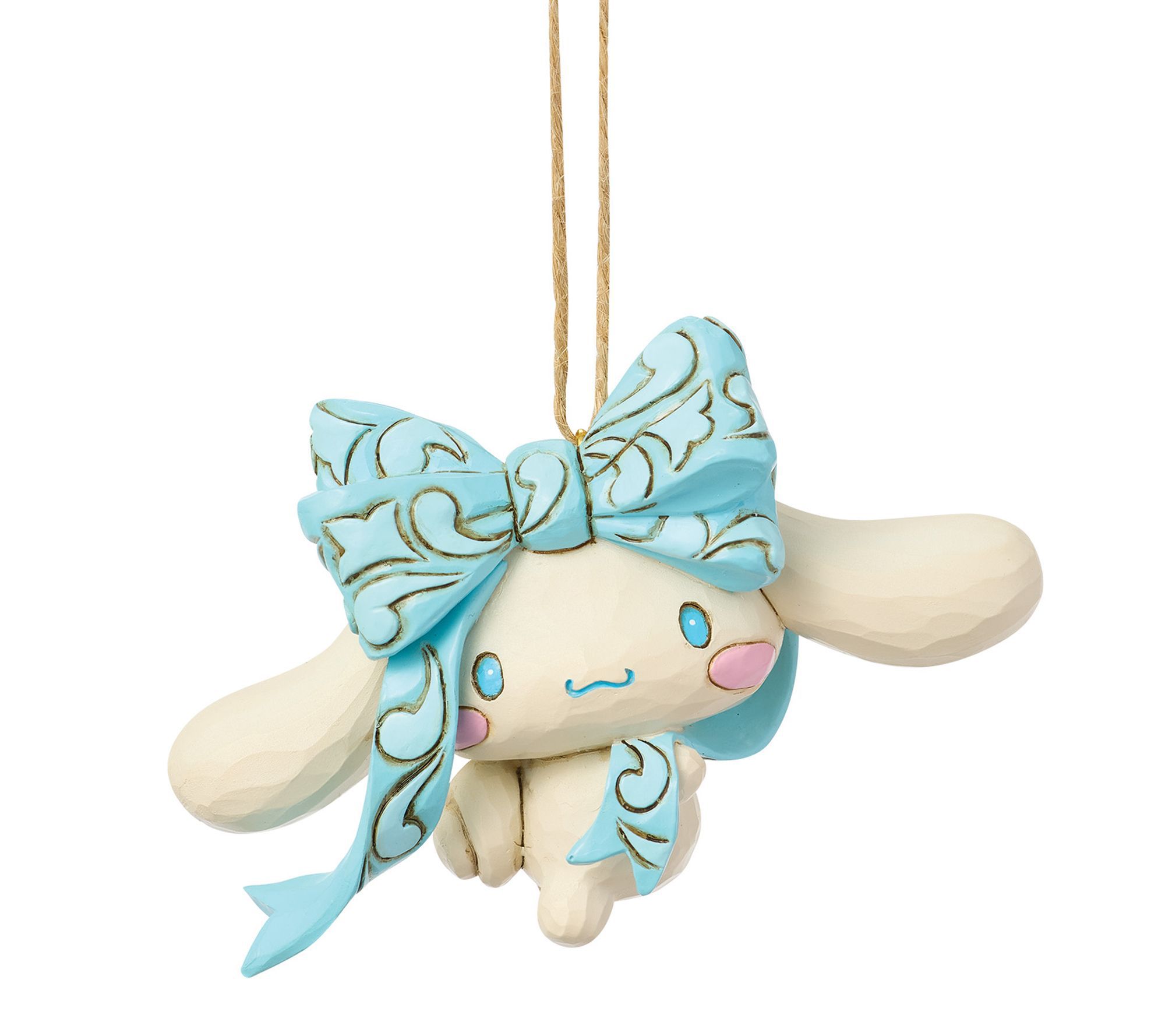Jim Shore Sanrio Cinnamoroll with Bow Hanging Ornament 3.5in